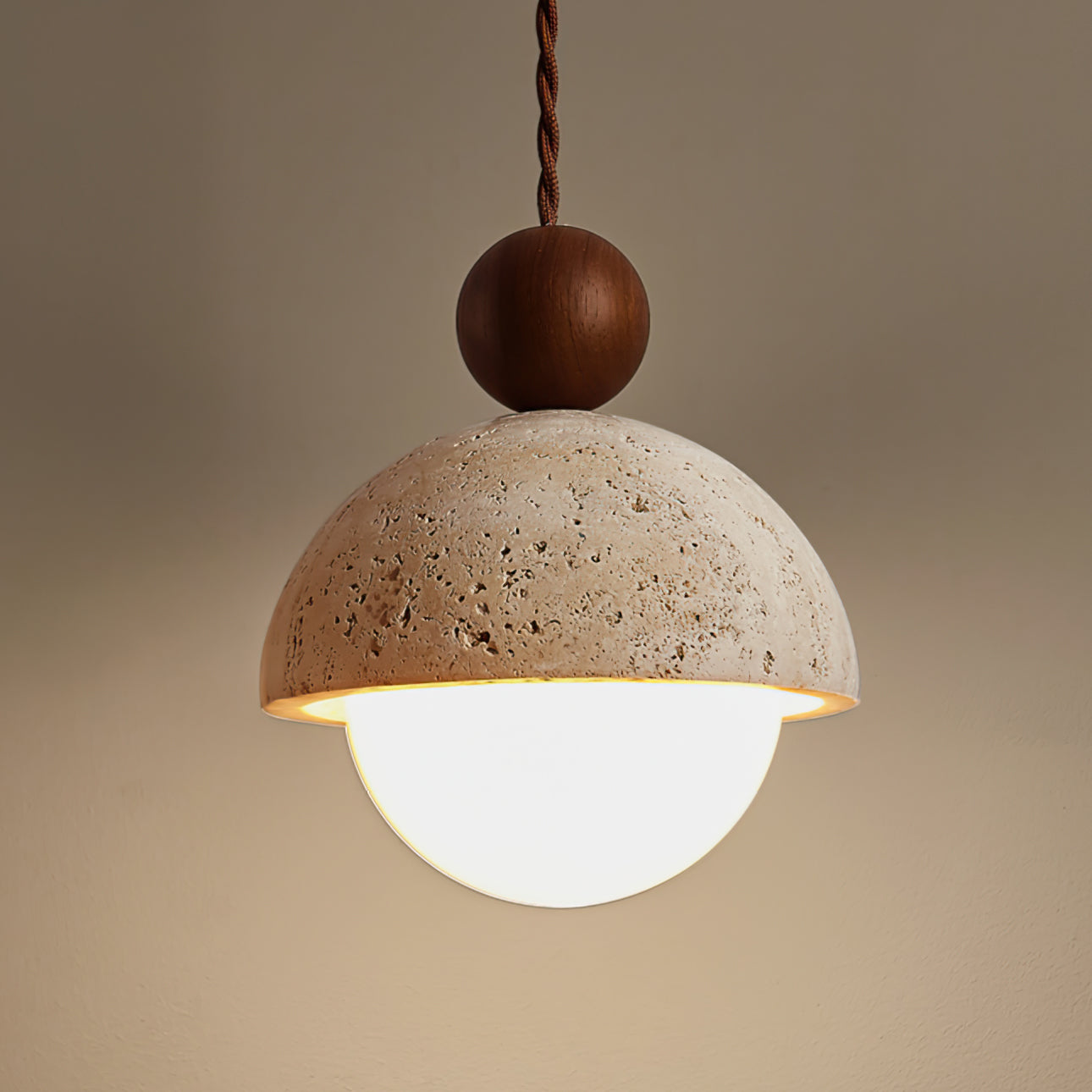 Serolen Travetine Pendant Light