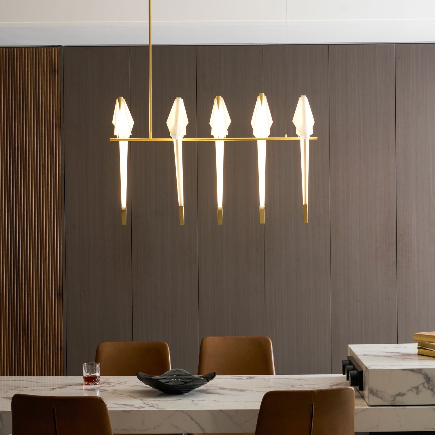 Coveme Linear Chandelier