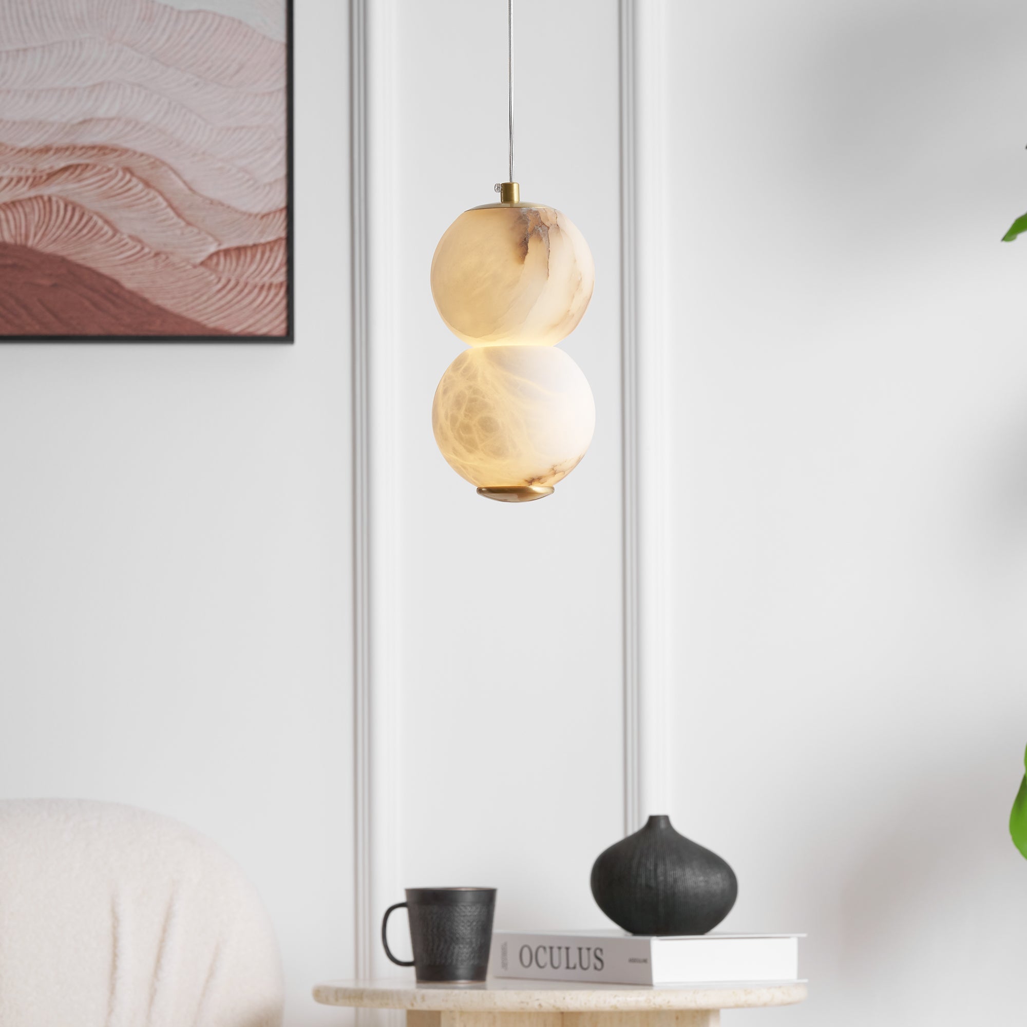 Torlenor Alabaster Pendant Light