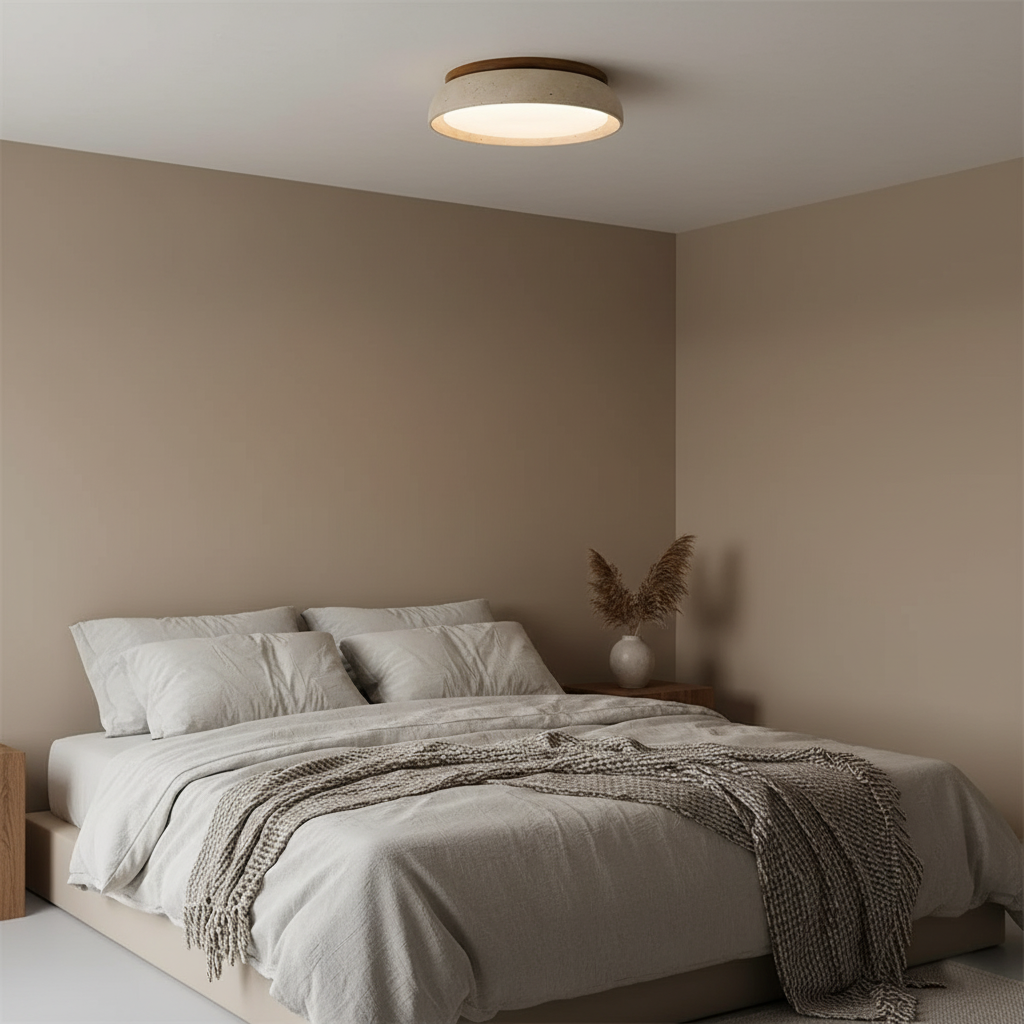 Zanli Travertine Ceiling Light