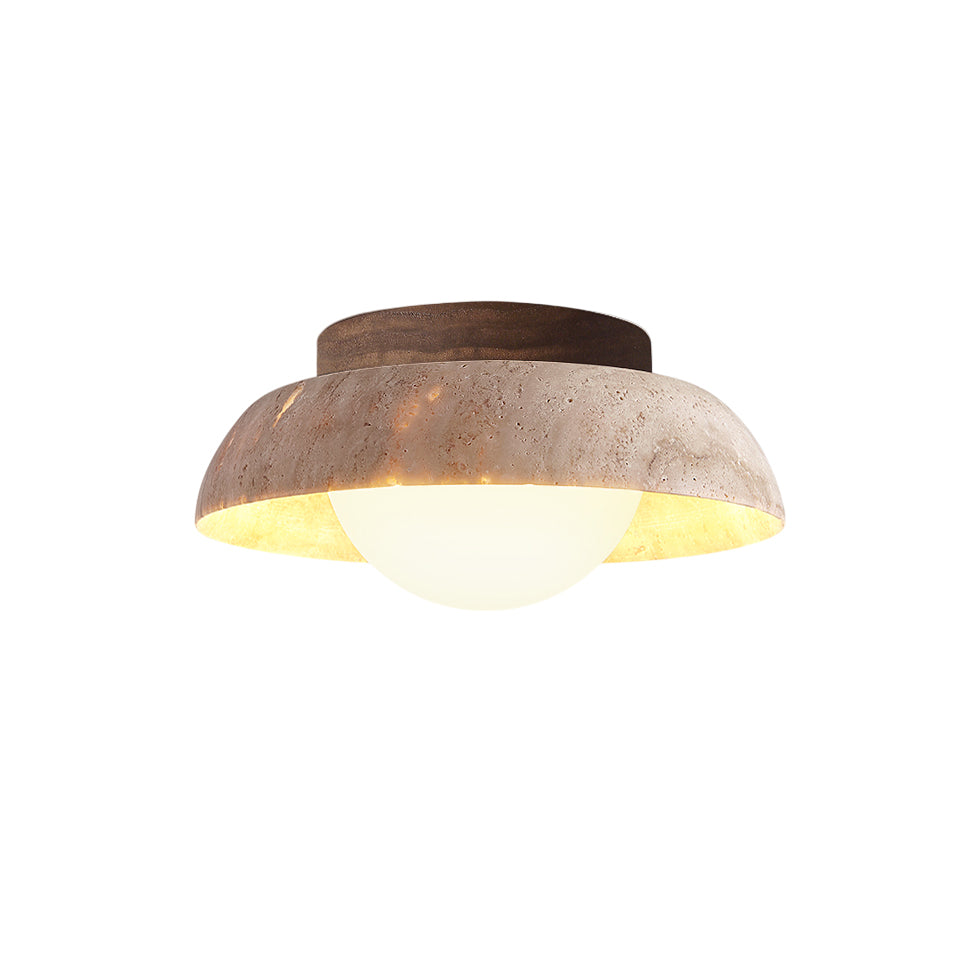 Kirocove Travertine Ceiling Light