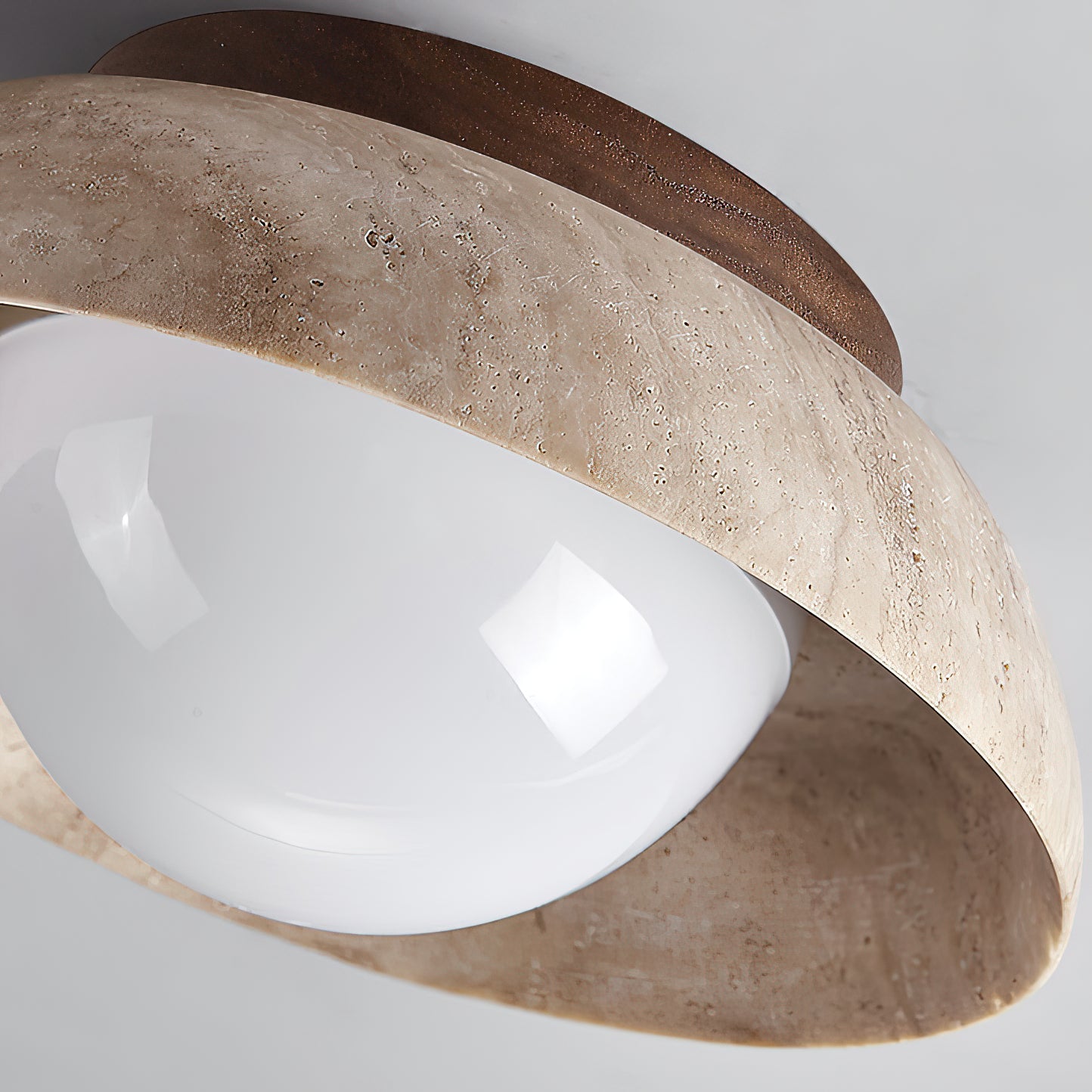 Kirocove Travertine Ceiling Light
