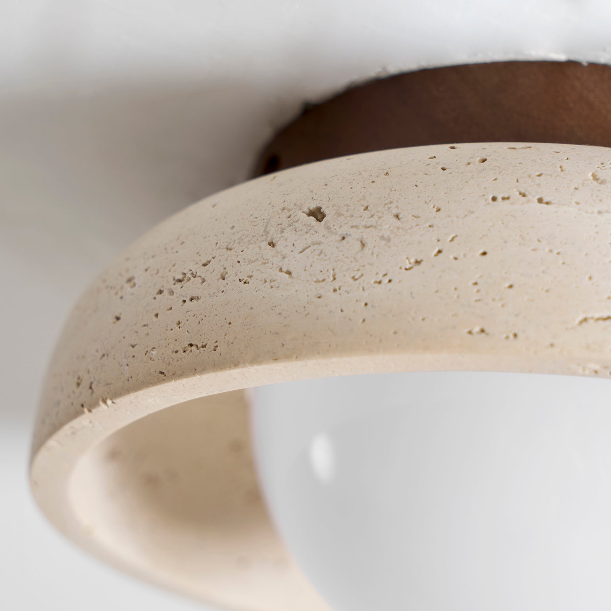 Kirocove Travertine Ceiling Light