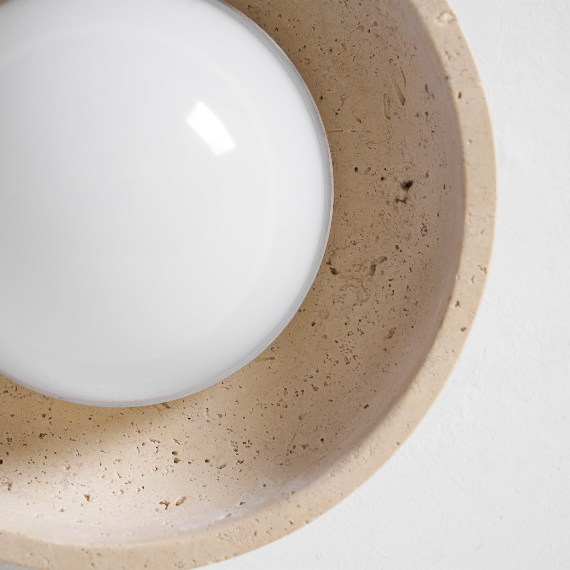 Kirocove Travertine Ceiling Light