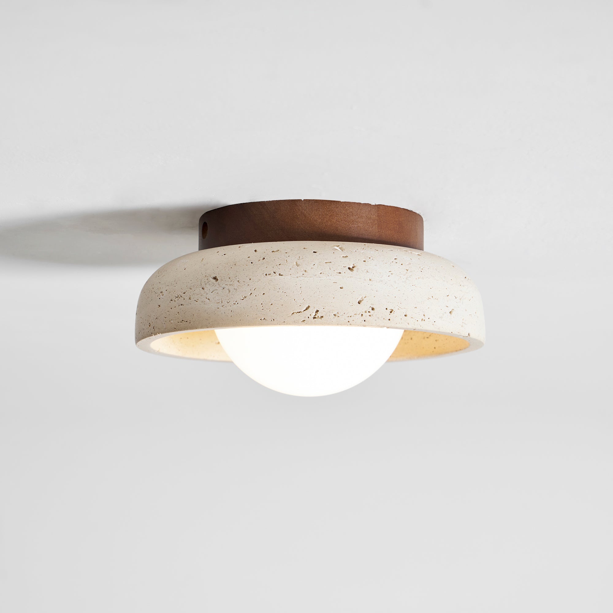 Kirocove Travertine Ceiling Light