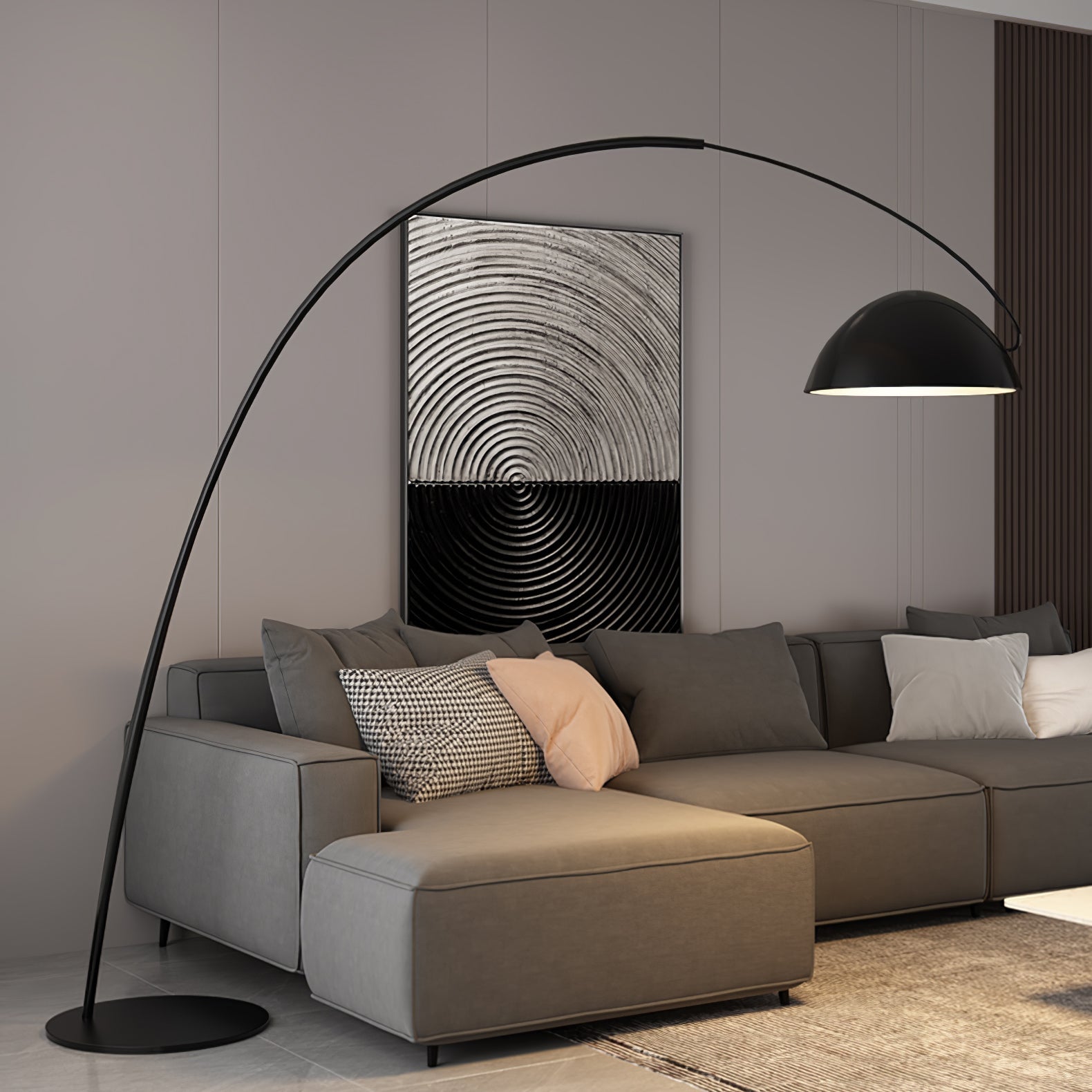 Deli Arc Floor Lamp