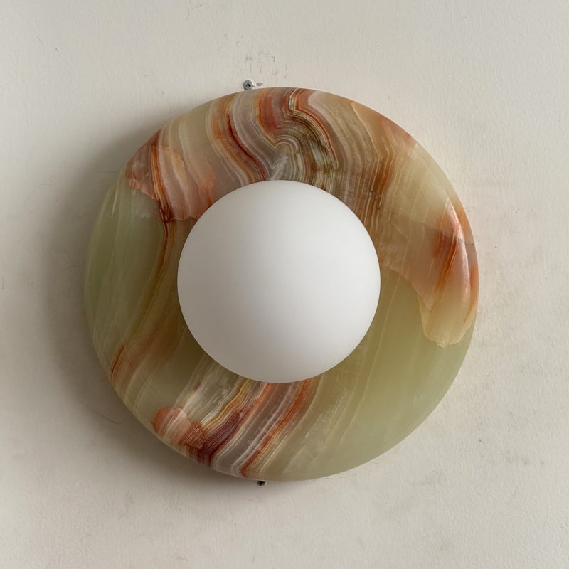 Melle Globe Wall Light