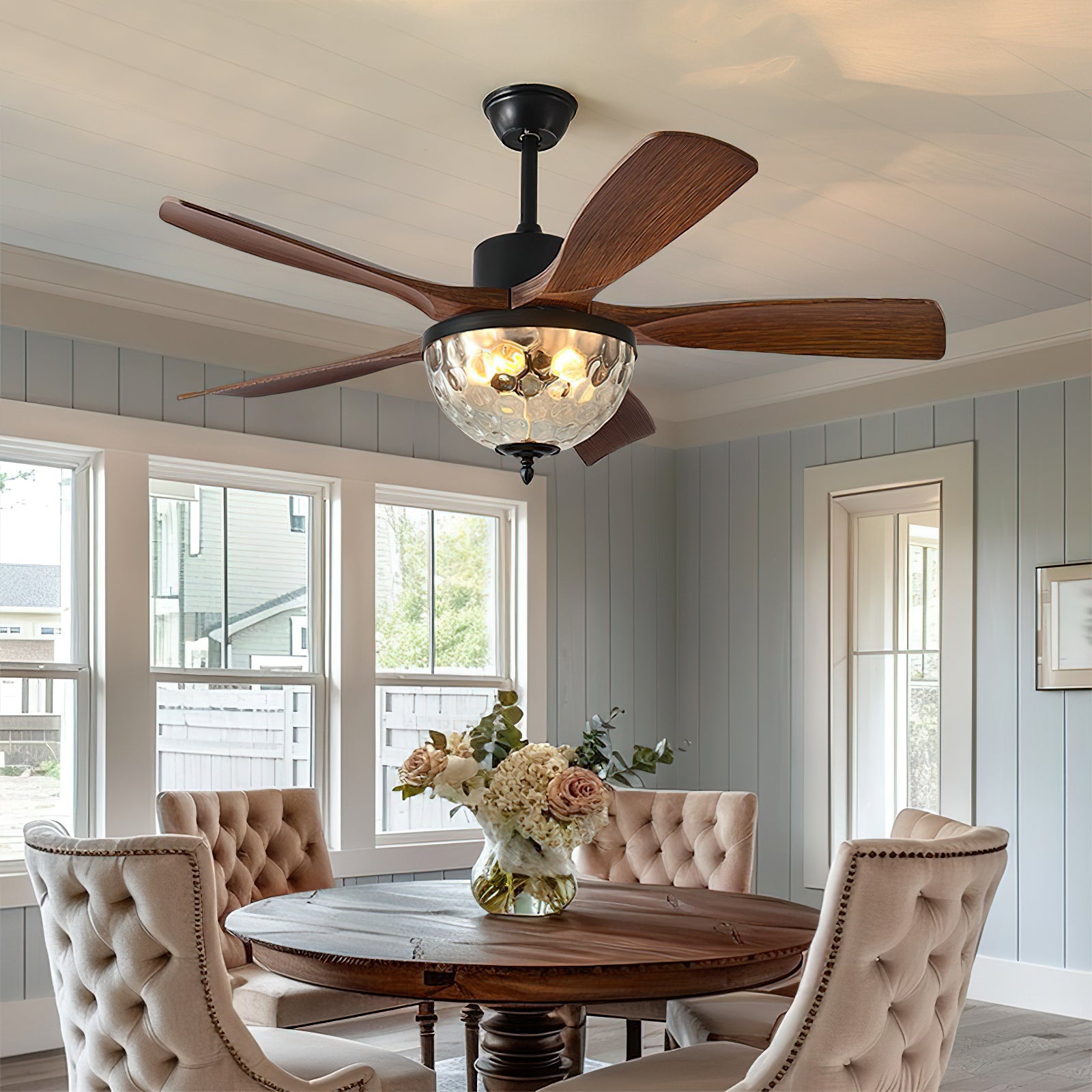 Wynlen Vintage Ceiling Fan Light