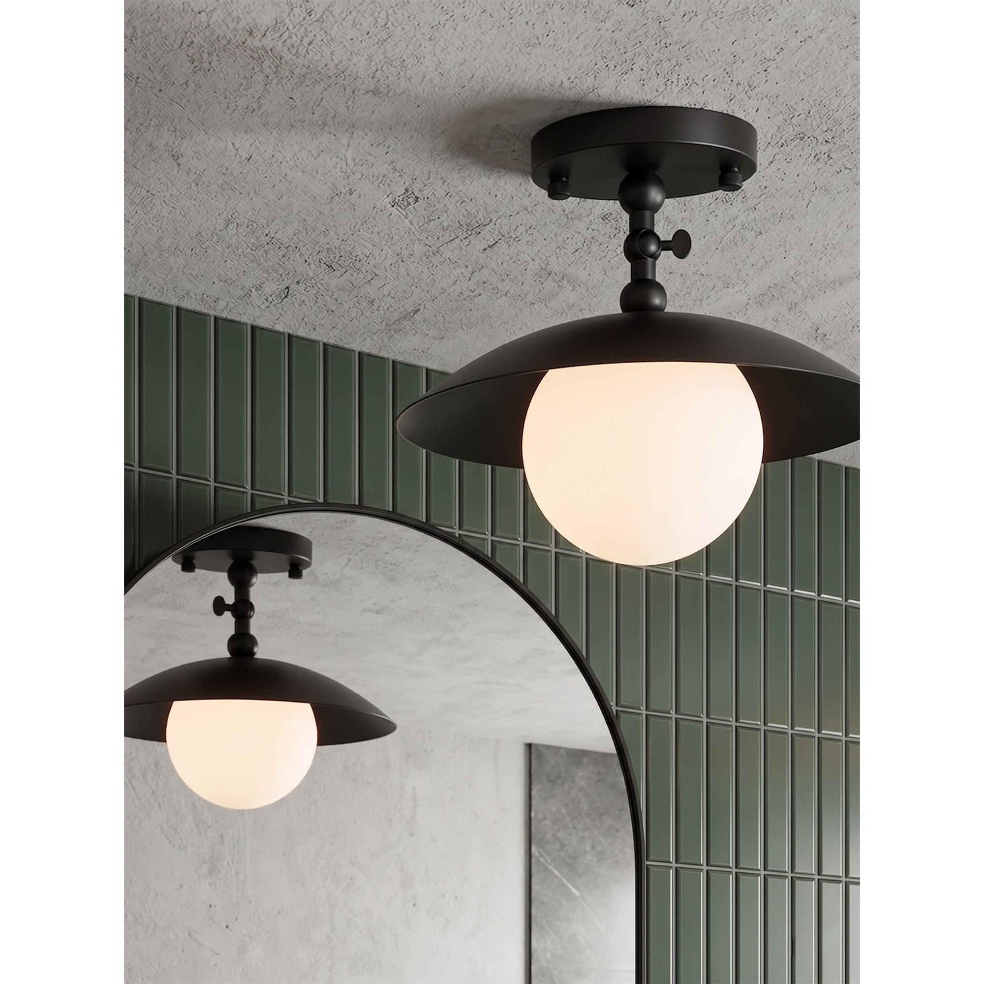 Quinleyen Semi Flush Ceiling Light