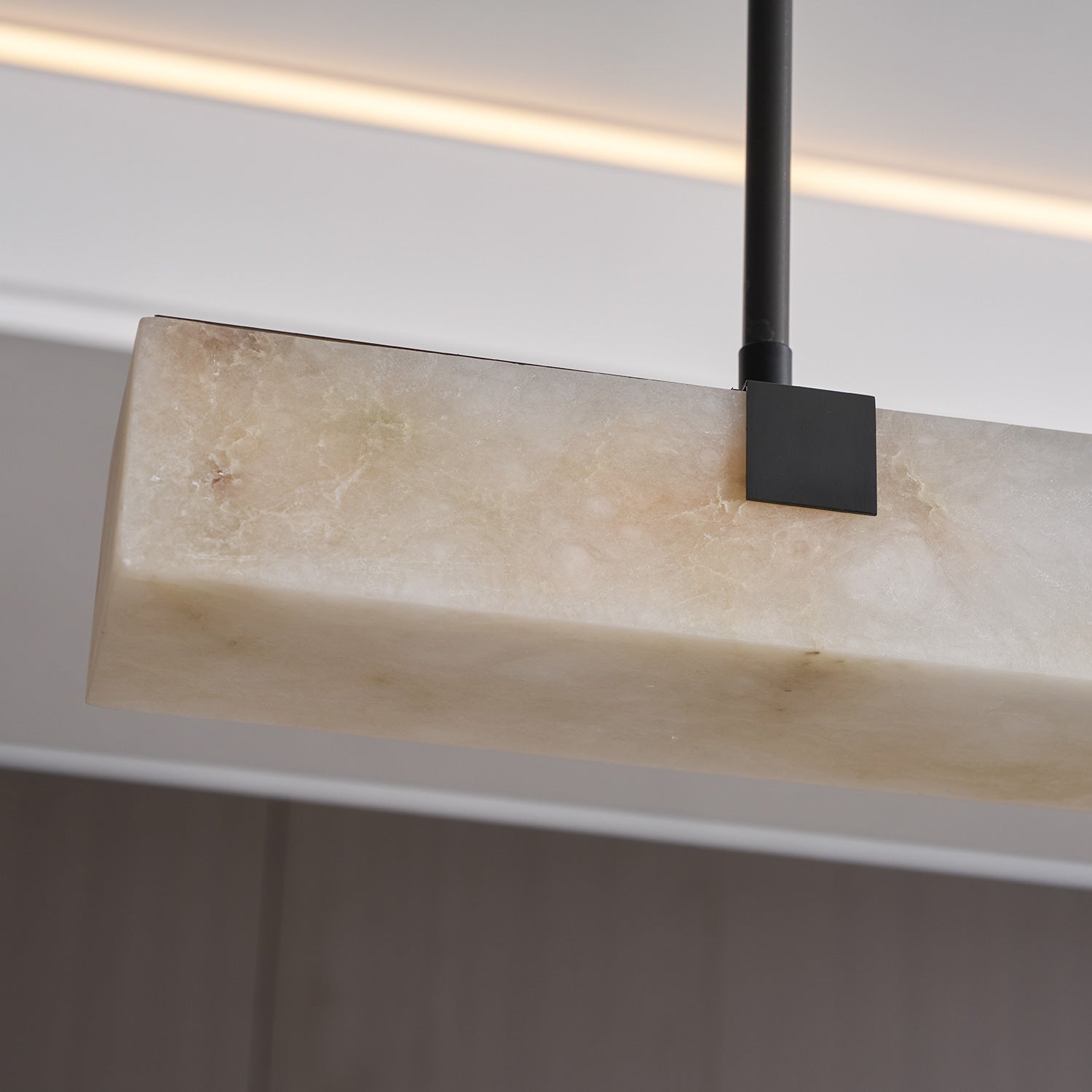 Tavoa Alabaster Linear Chandelier