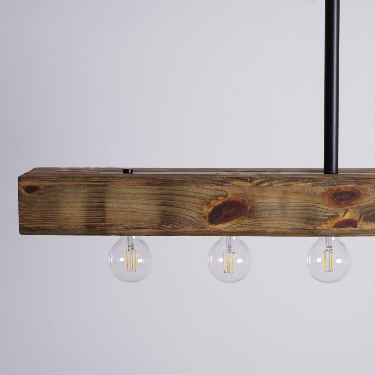 Talivan Linear Wooden Chandelier
