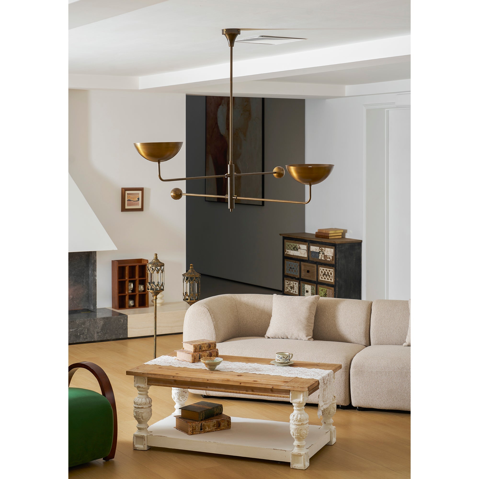 Bexroor Twin Arm Chandelier