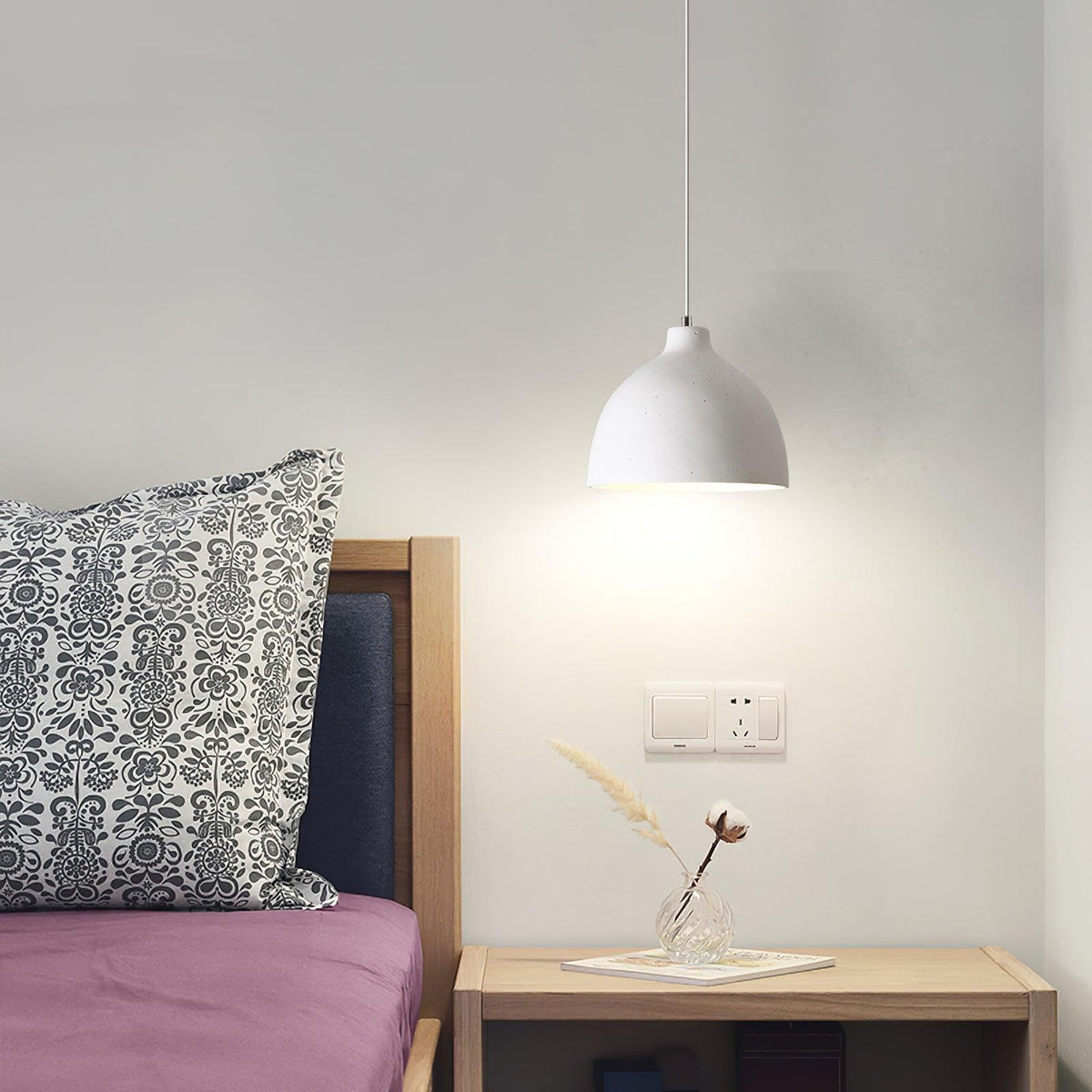 Resin Bowl Pendant Lamp – detail 5