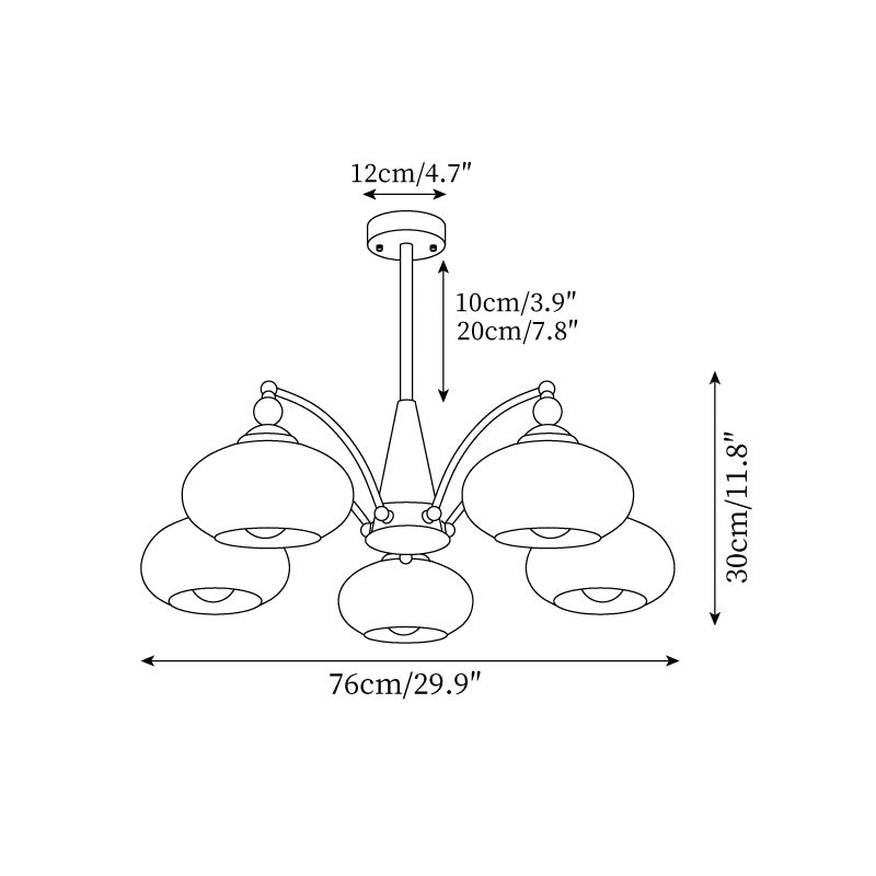 Nolmarer Vintage Chandelier
