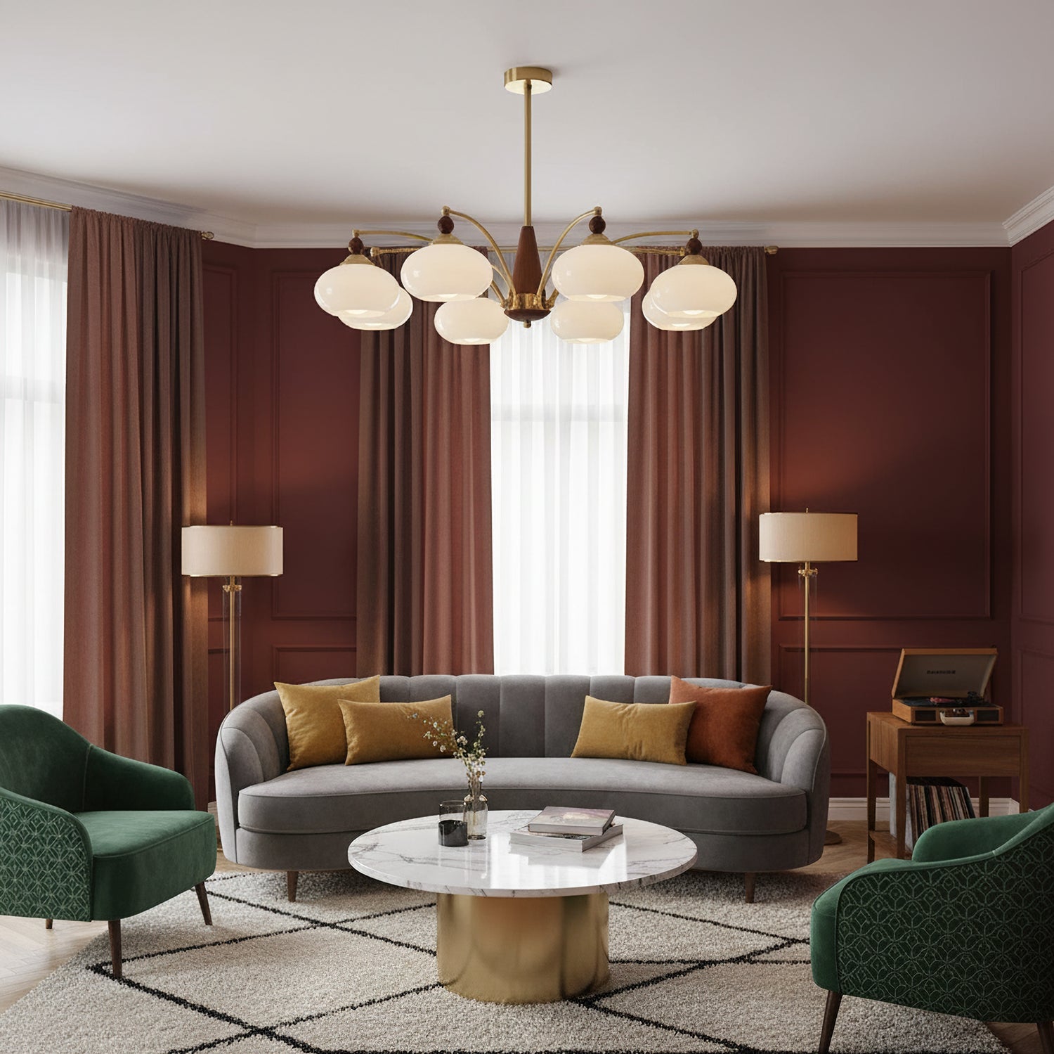 Rioka Retro Chandelier