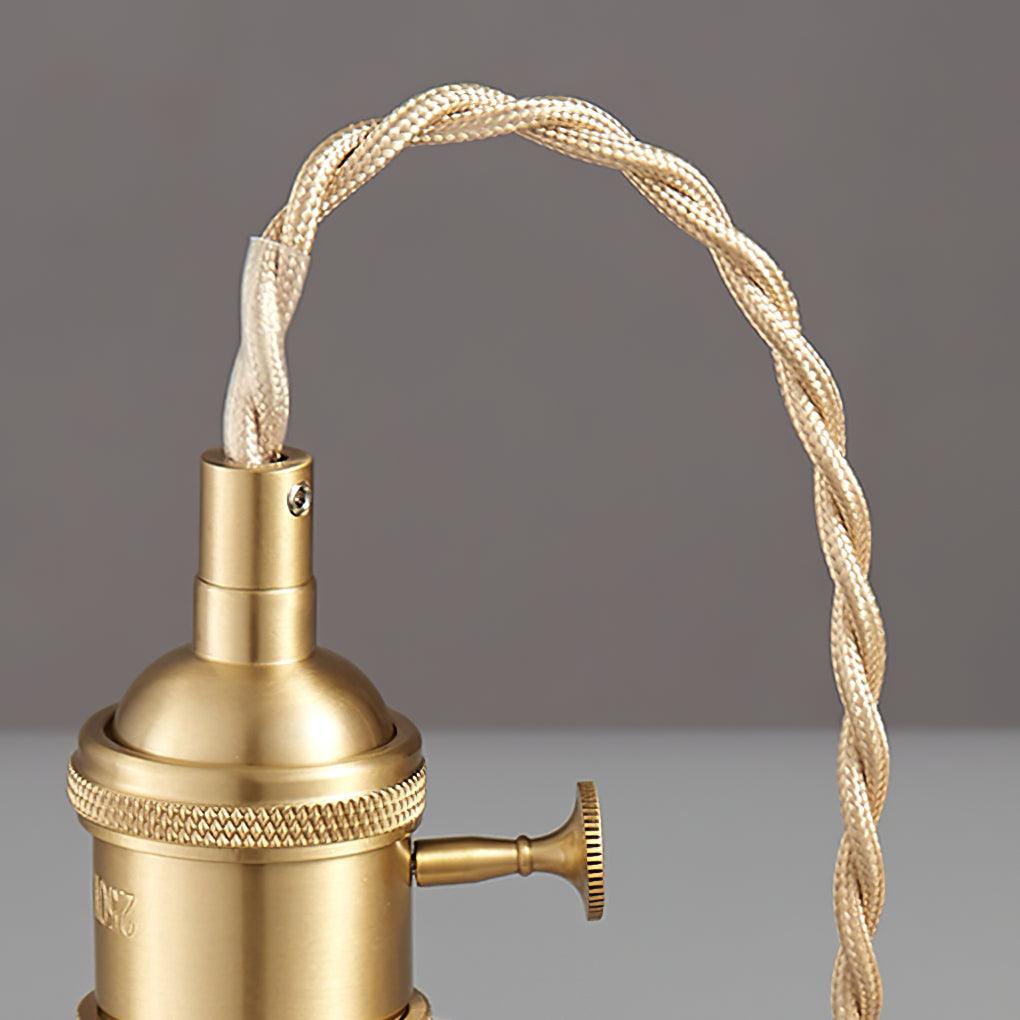 Ribbed Spiral Pendant Light – detail 16