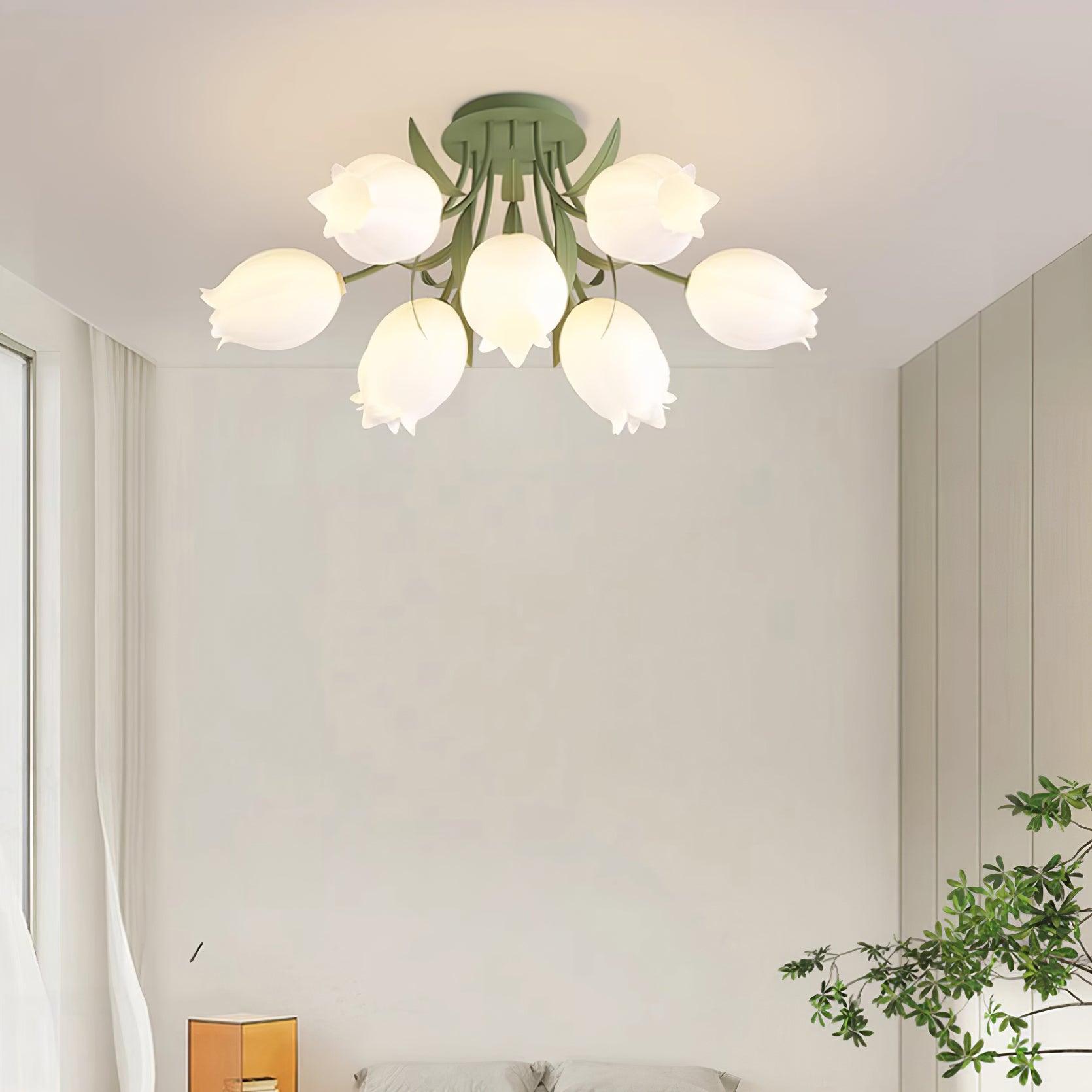 Wynroford Floral Ceiling Light