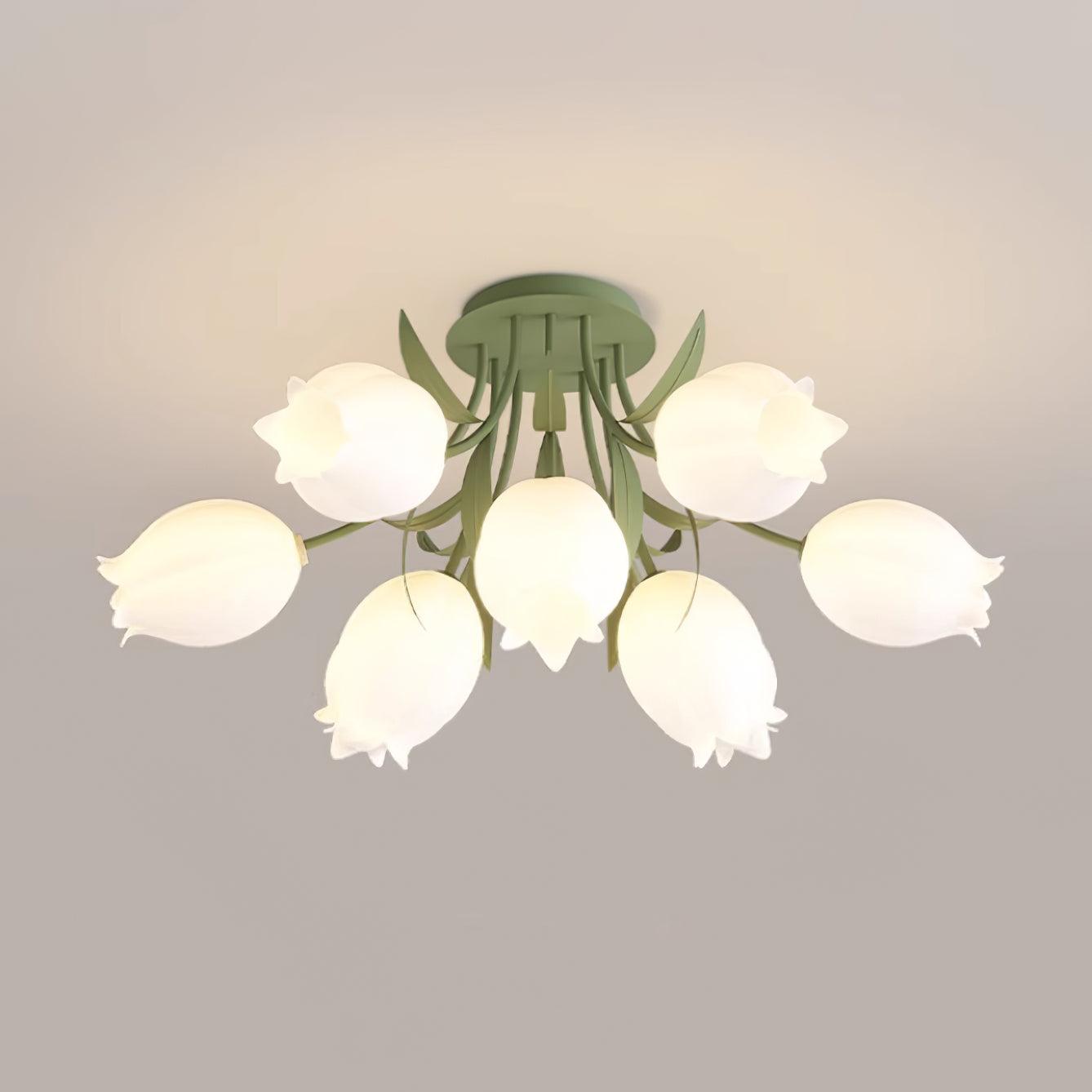 Wynroford Floral Ceiling Light