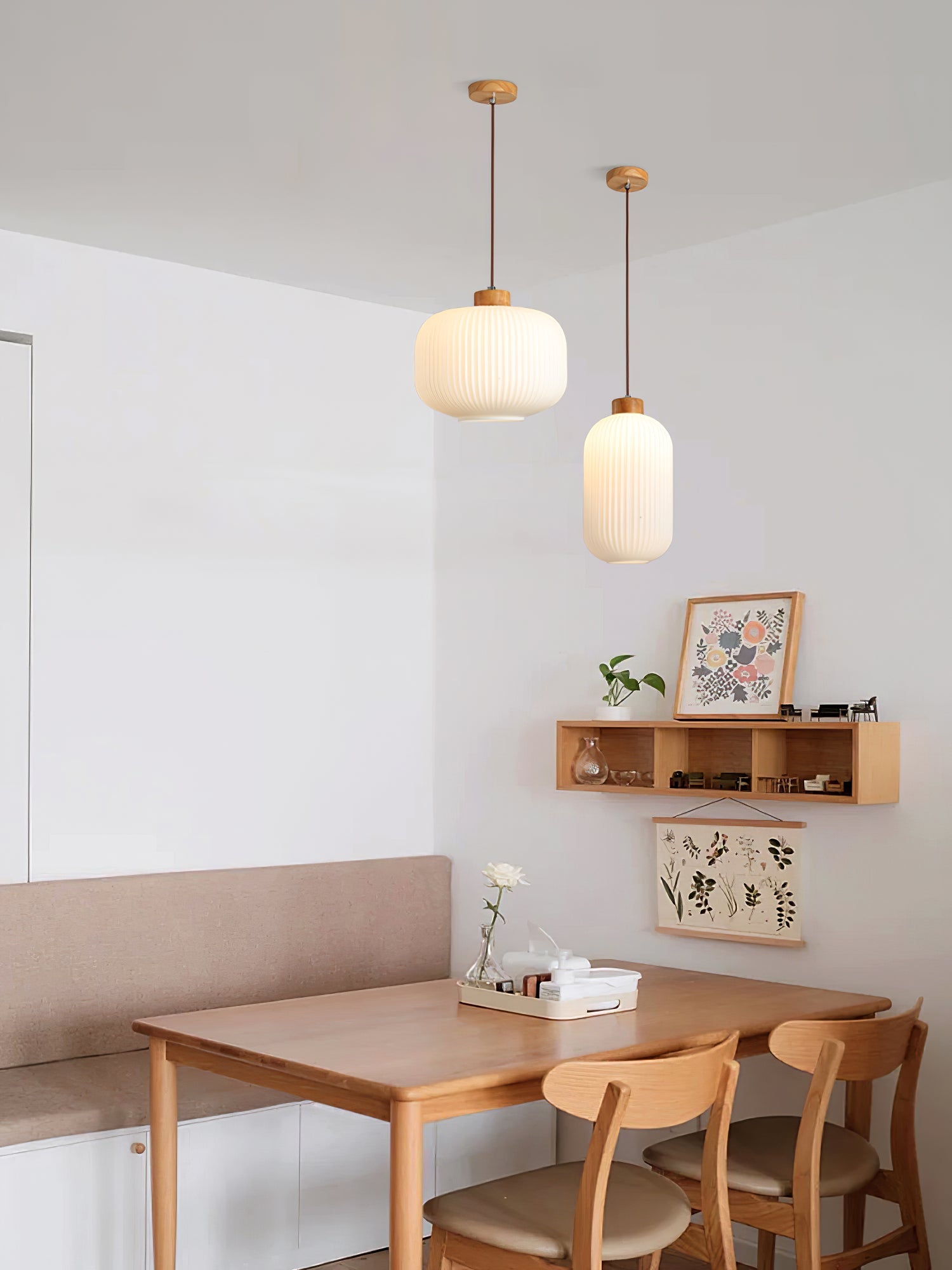 Finwyn Ribbed Pendant Light