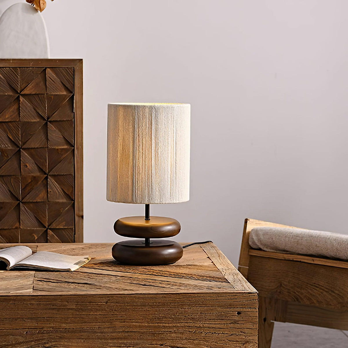 Wooden Modern Bedroom Table Lamp – detail 23