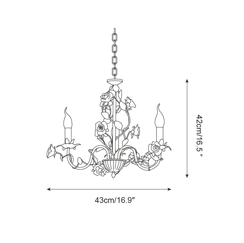 Paxalis Vintage Chandelier