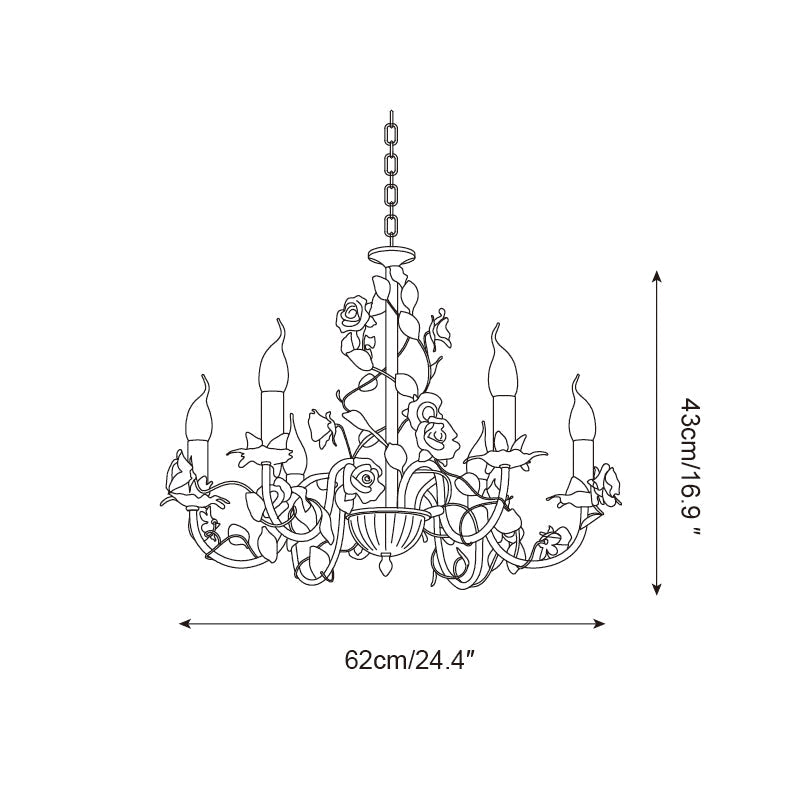 Paxalis Vintage Chandelier