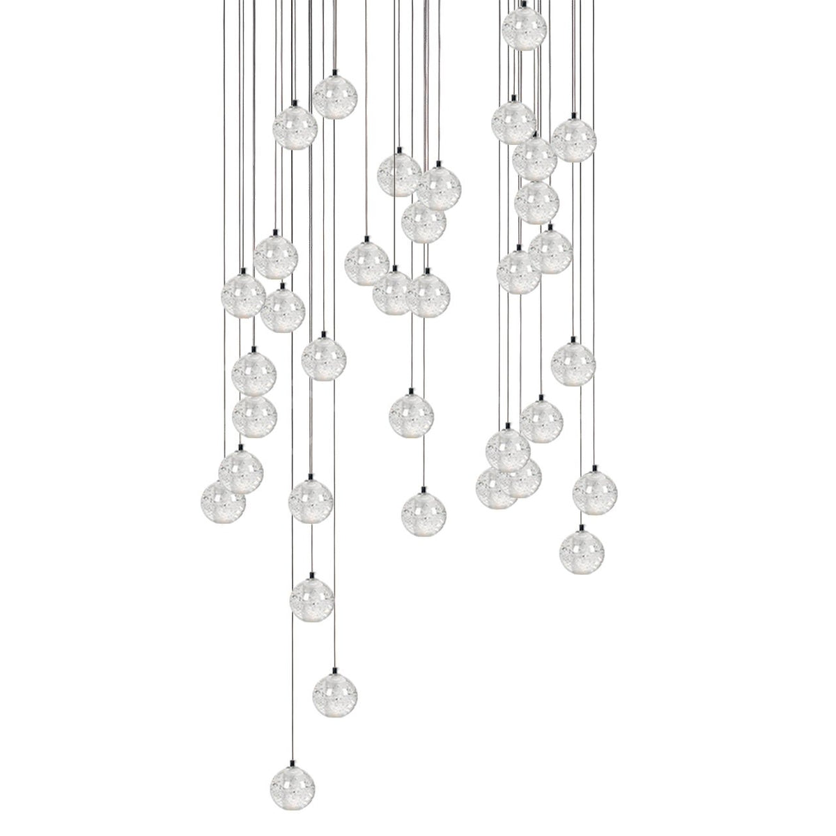 Crystal Bubbles Balls Pendant Lamp - Vakkerlight