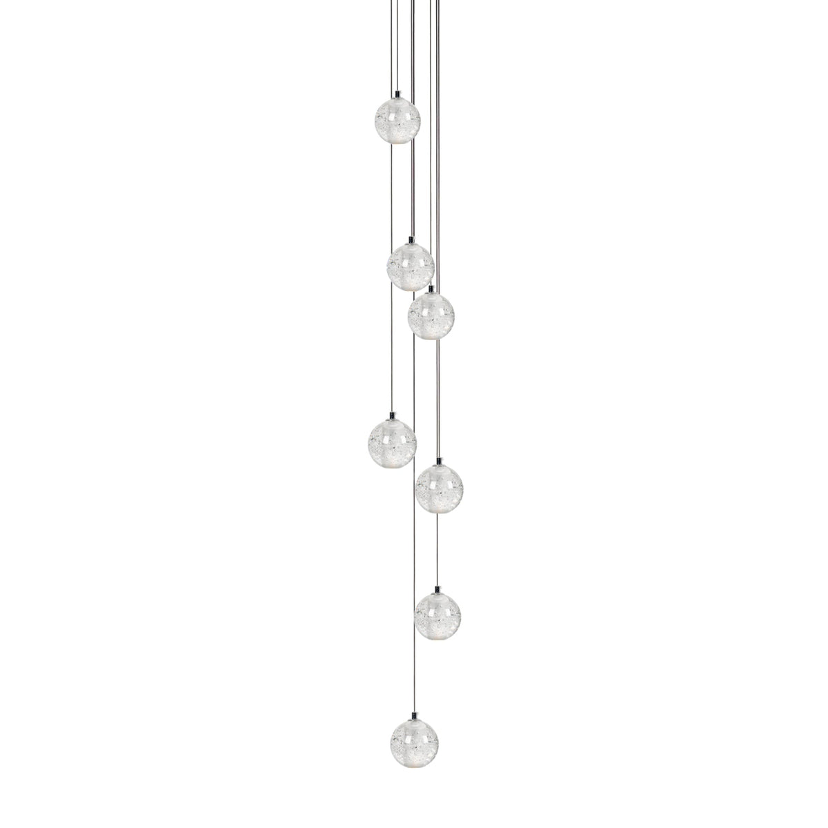 Crystal Bubbles Balls Pendant Lamp - Vakkerlight