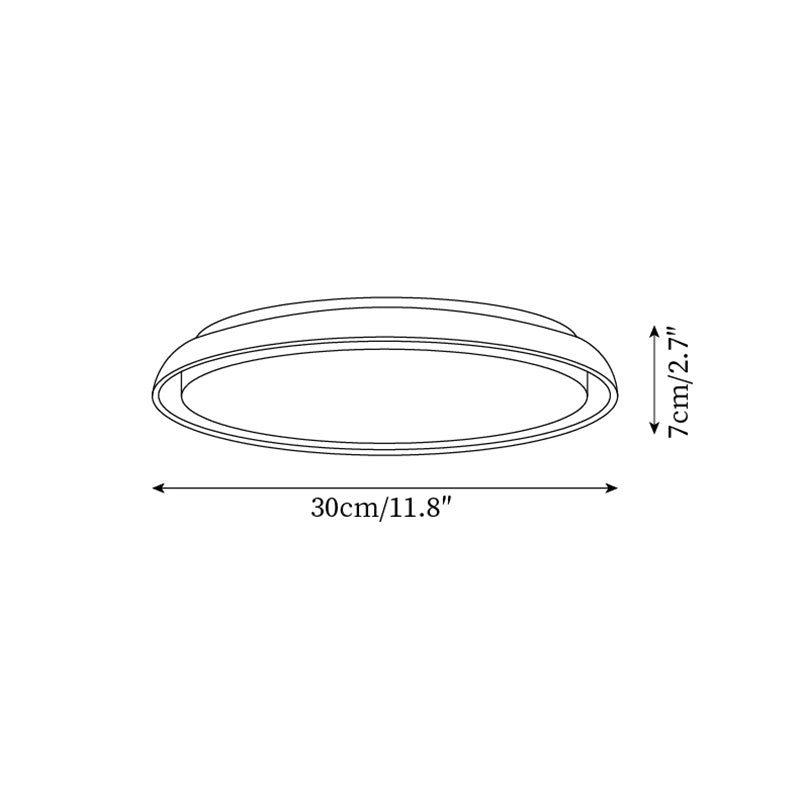 Bareno Round Travertine Ceiling Light