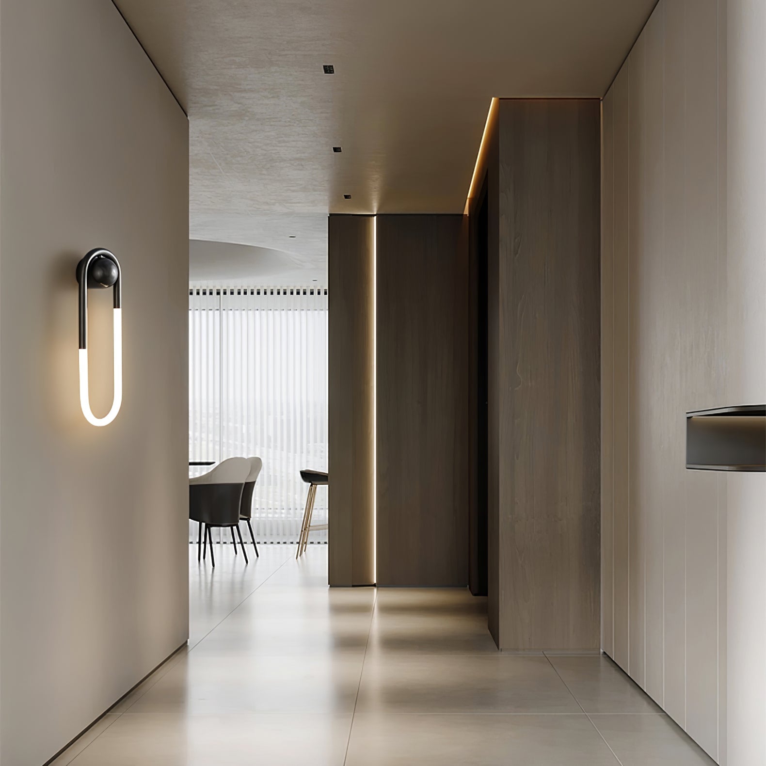 Macove Loop Wall Light