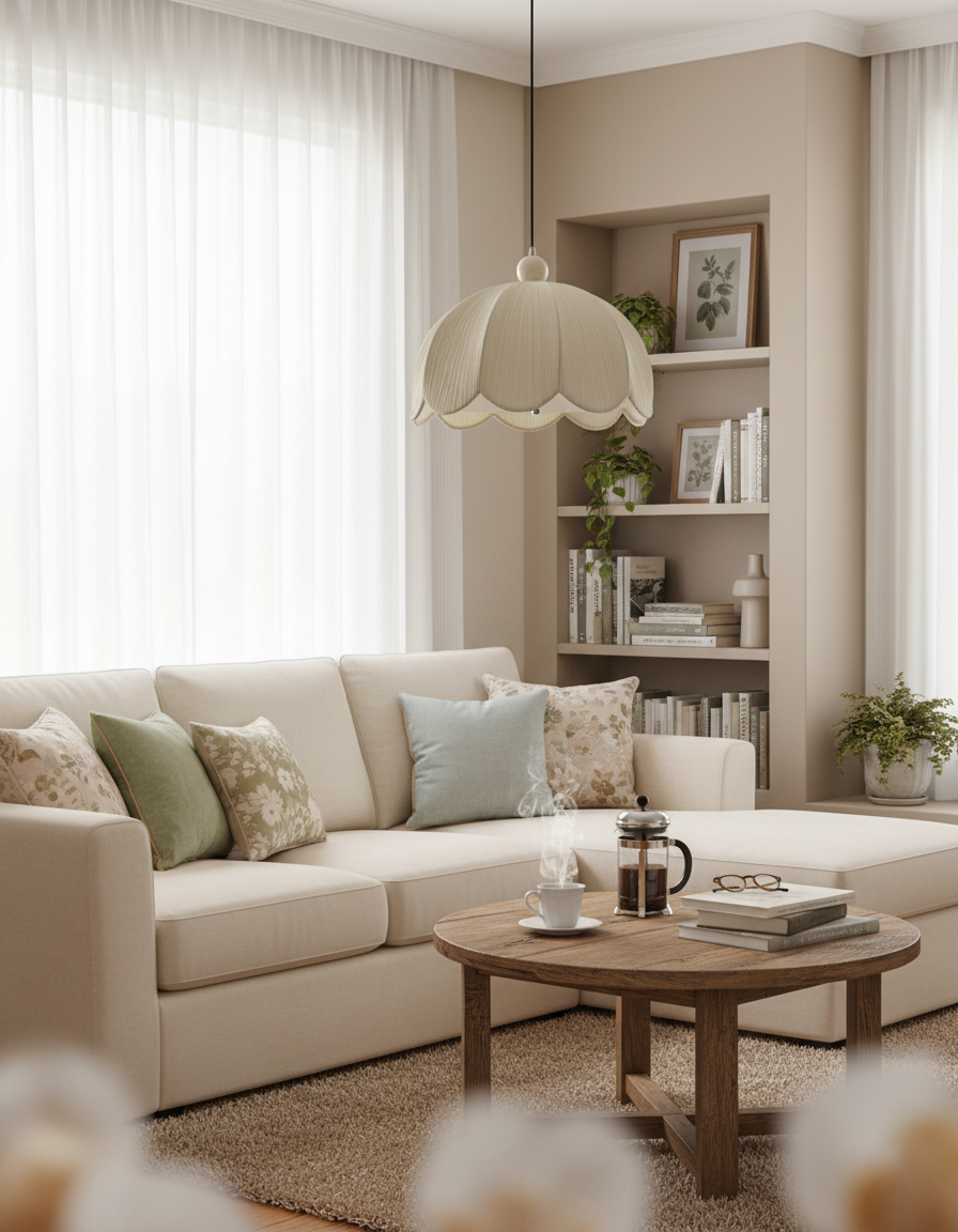 Rovean Ruffle Pendant Light