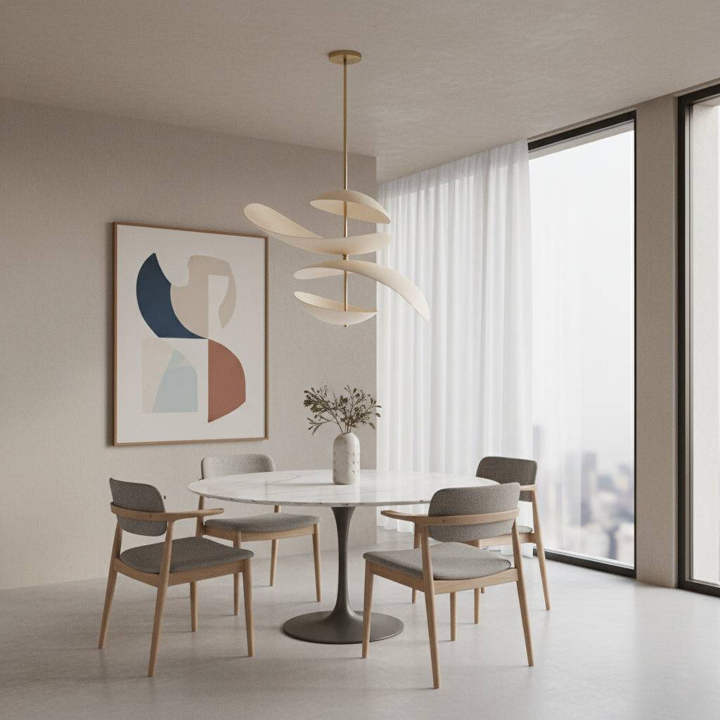 Glenii Sculptural Pendant Light