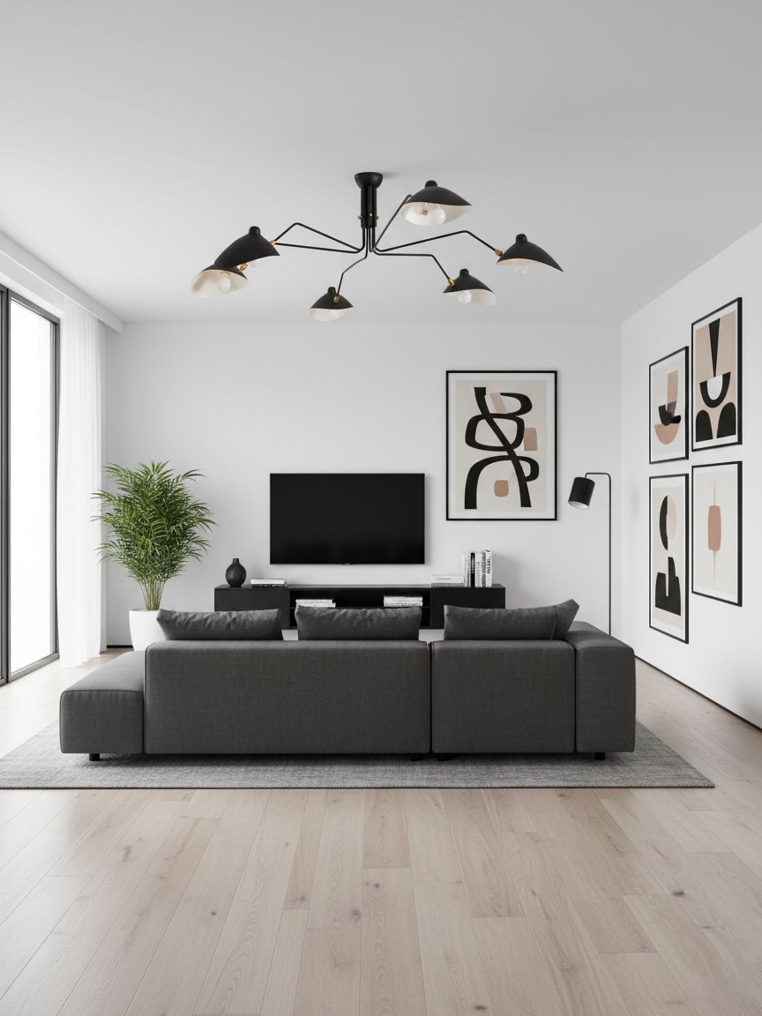 Casley Spider Ceiling Light