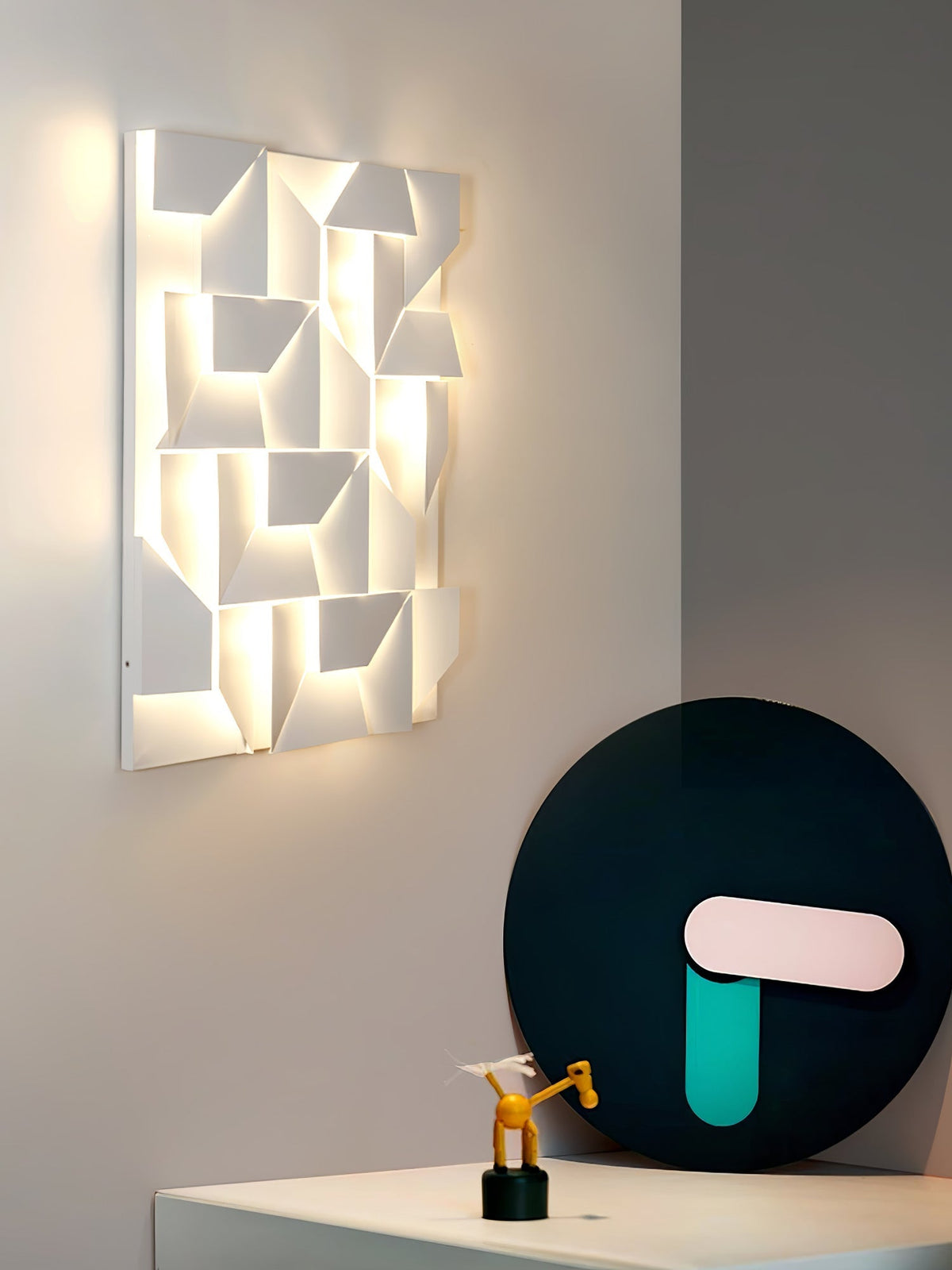 Mellenus Geometric Wall Light