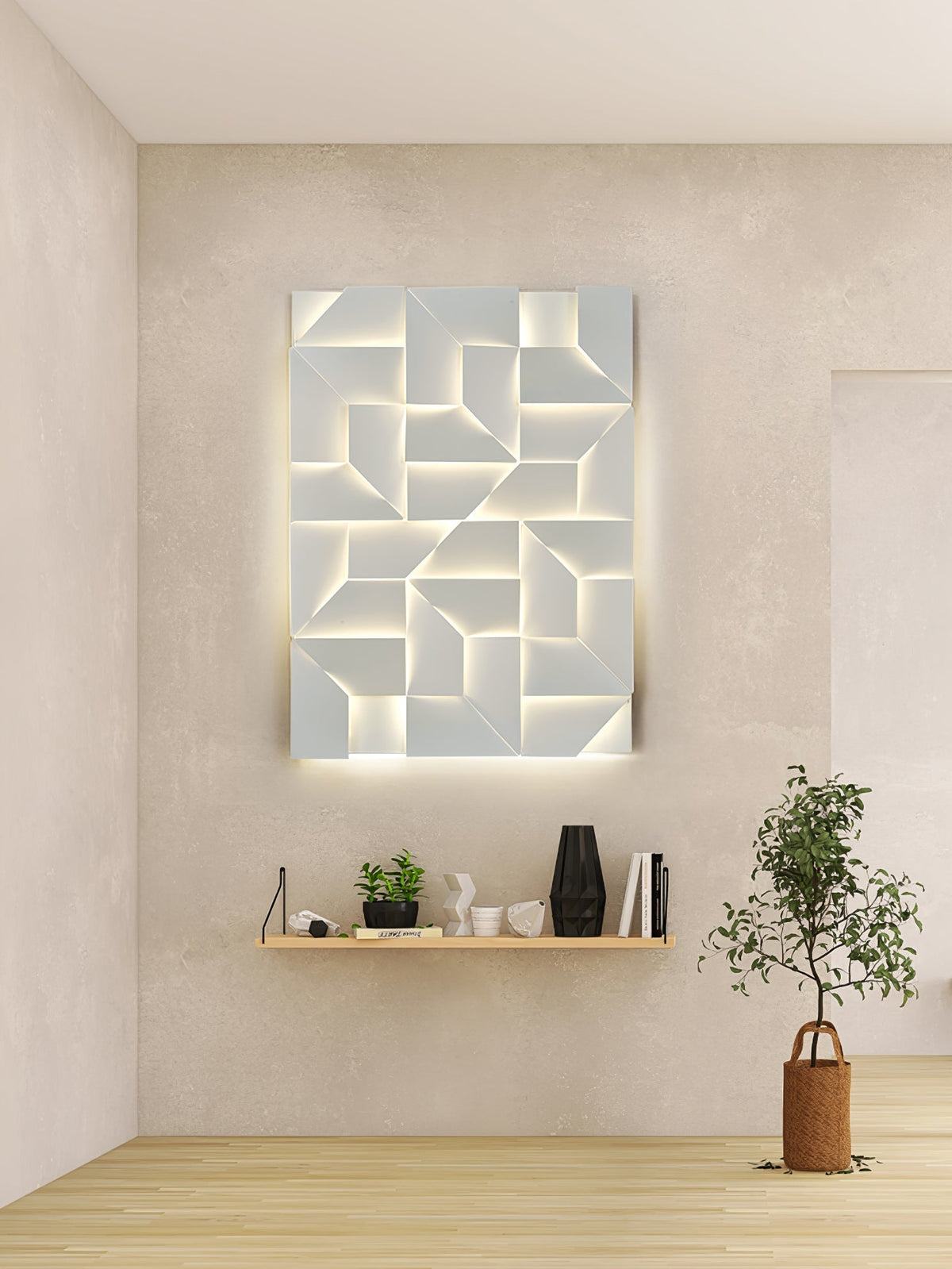 Mellenus Geometric Wall Light