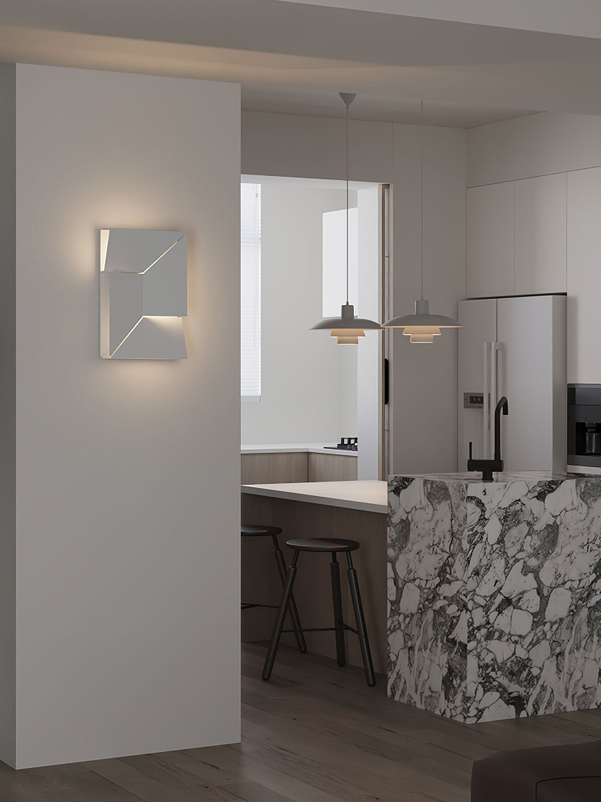 Mellenus Geometric Wall Light