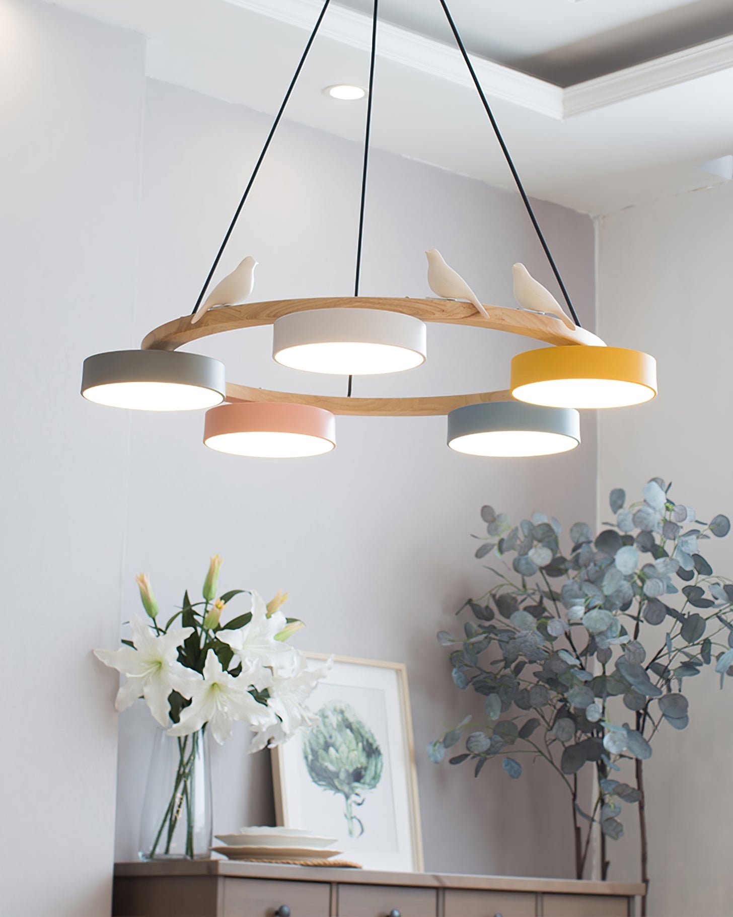 Halevira Round Pendant Light