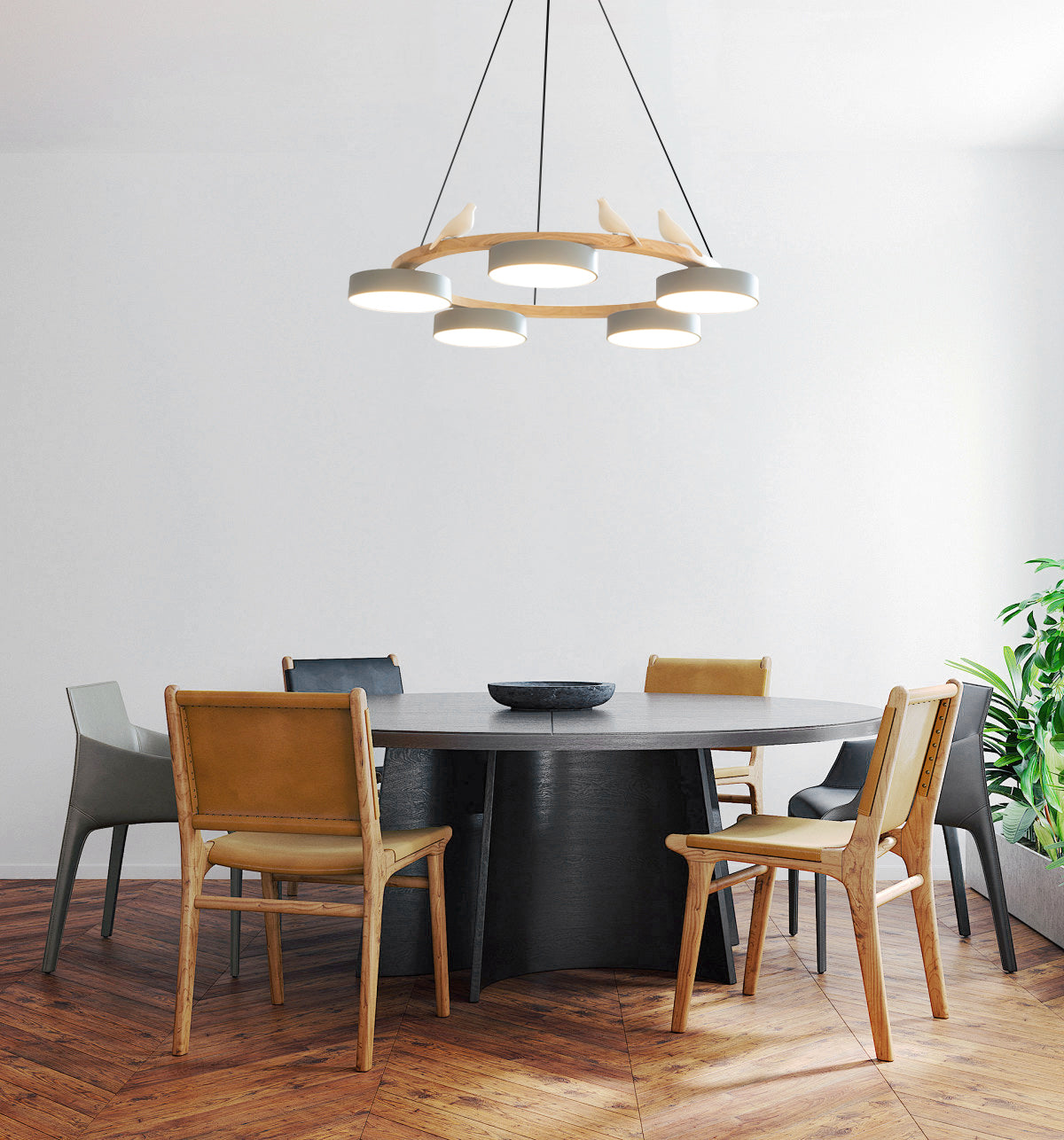 Halevira Round Pendant Light