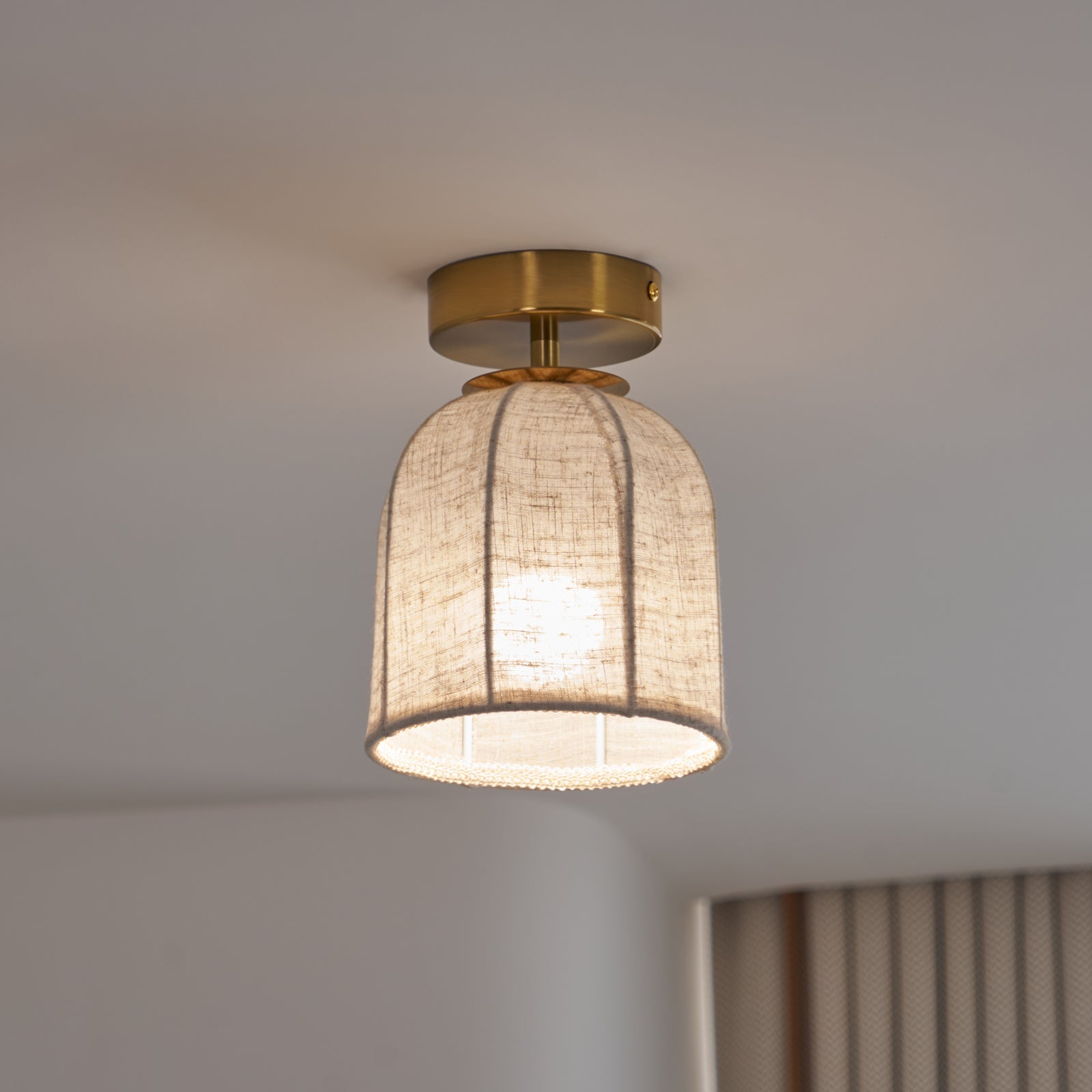 Zelmo Flush Ceiling Light