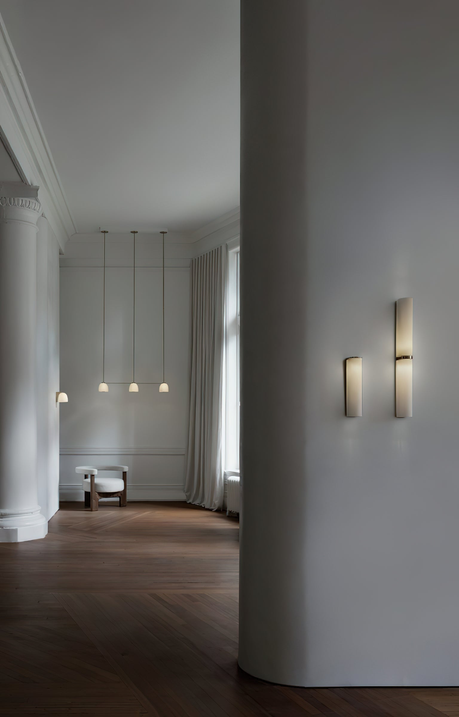 Oakena Tube Wall Light