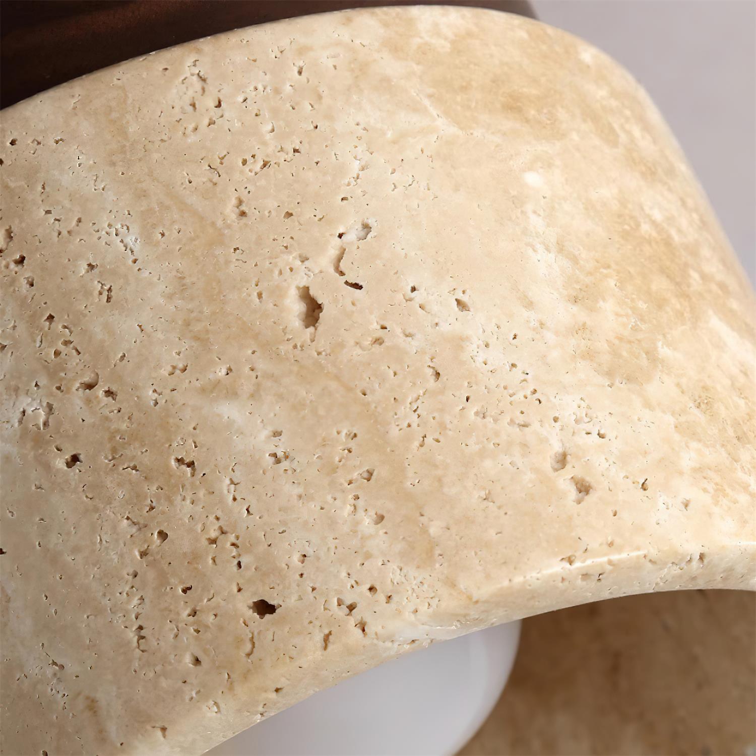 Rilore Travertine Ceiling Light