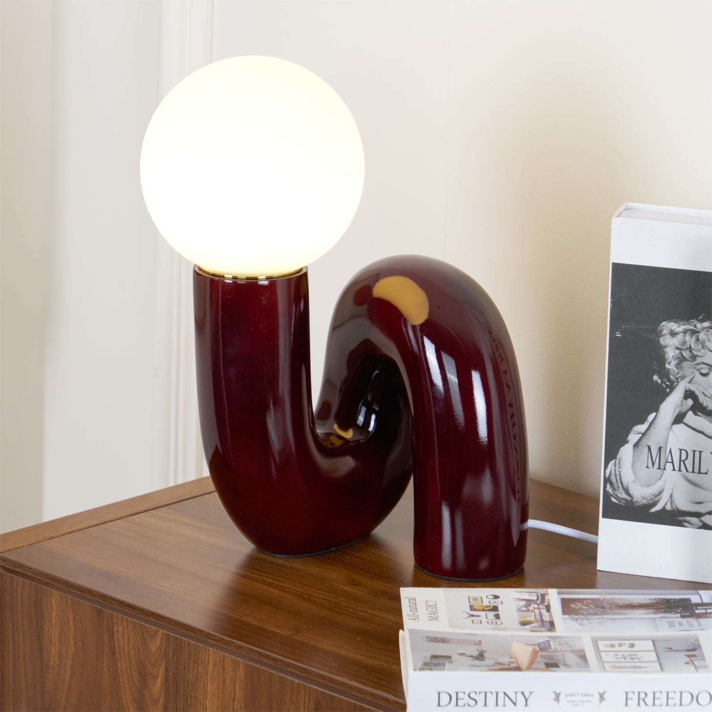 Mavorra Spiral Table Lamp