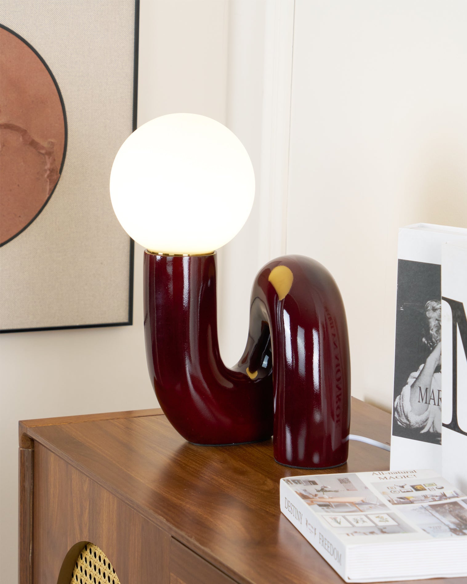Mavorra Spiral Table Lamp