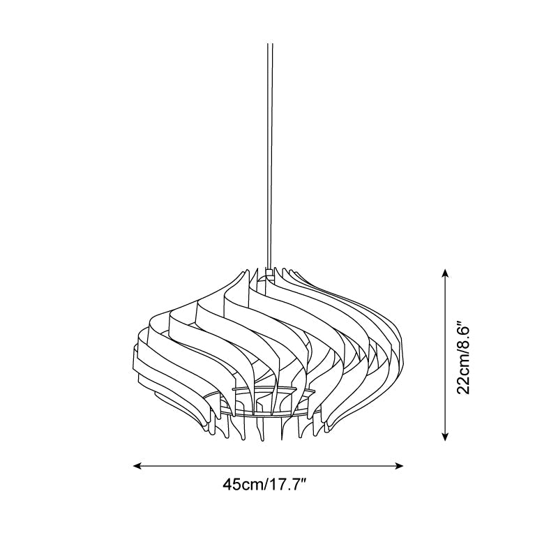 Velosa Japandi Pendant Light