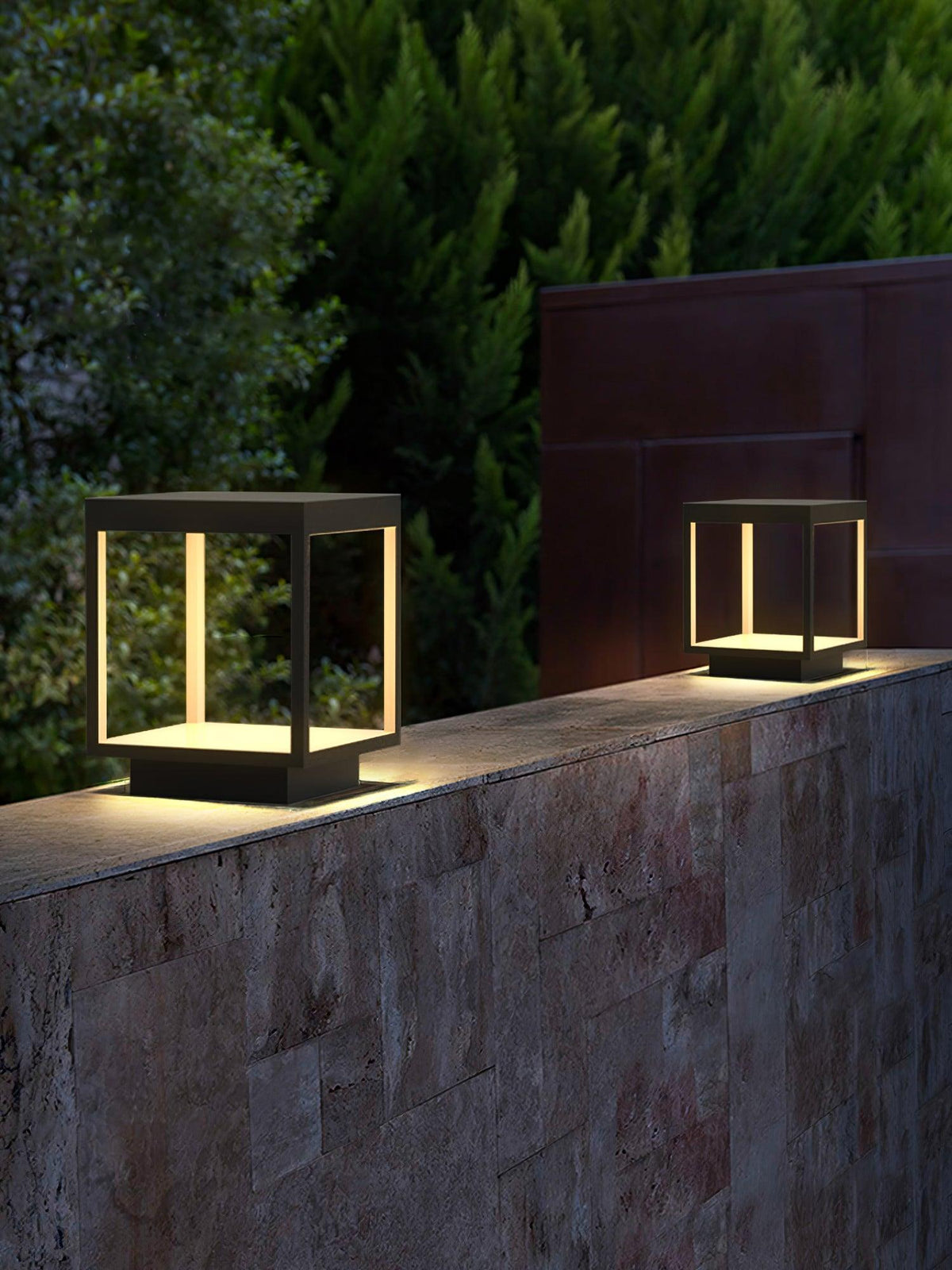Square Frame Post Outdoor Light – detail 10