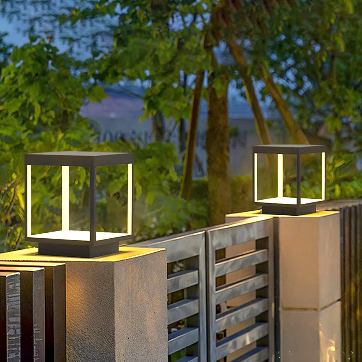 Square Frame Post Outdoor Light – detail 29
