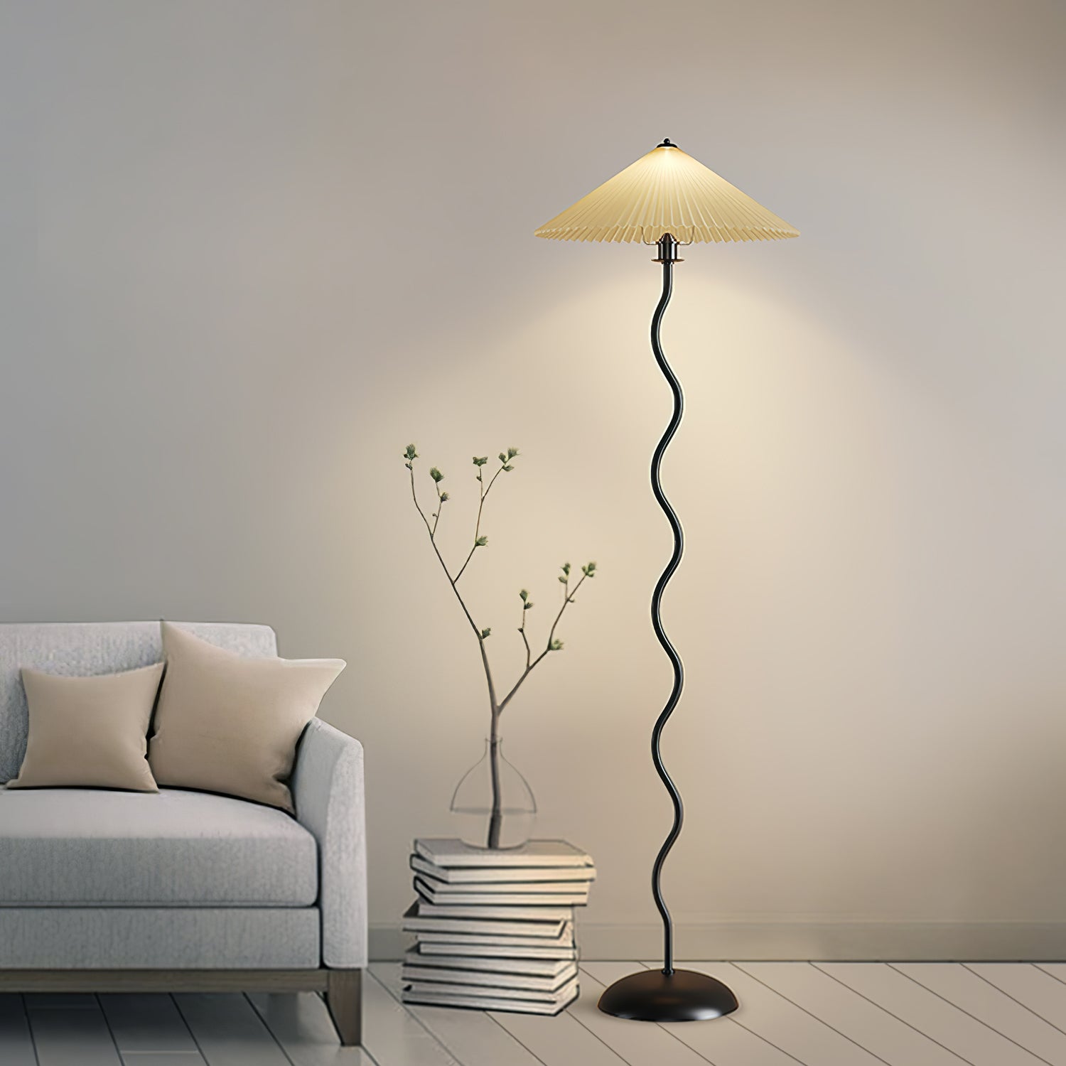 Doveorio Wavy Floor Lamp