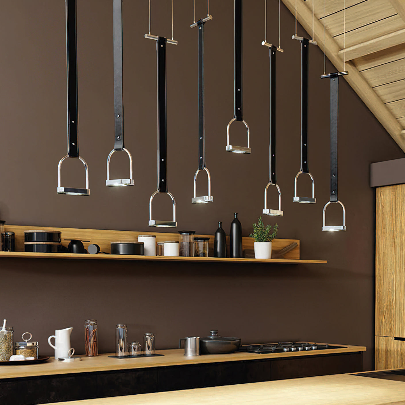 Paxlier Stirrup Pendant Light