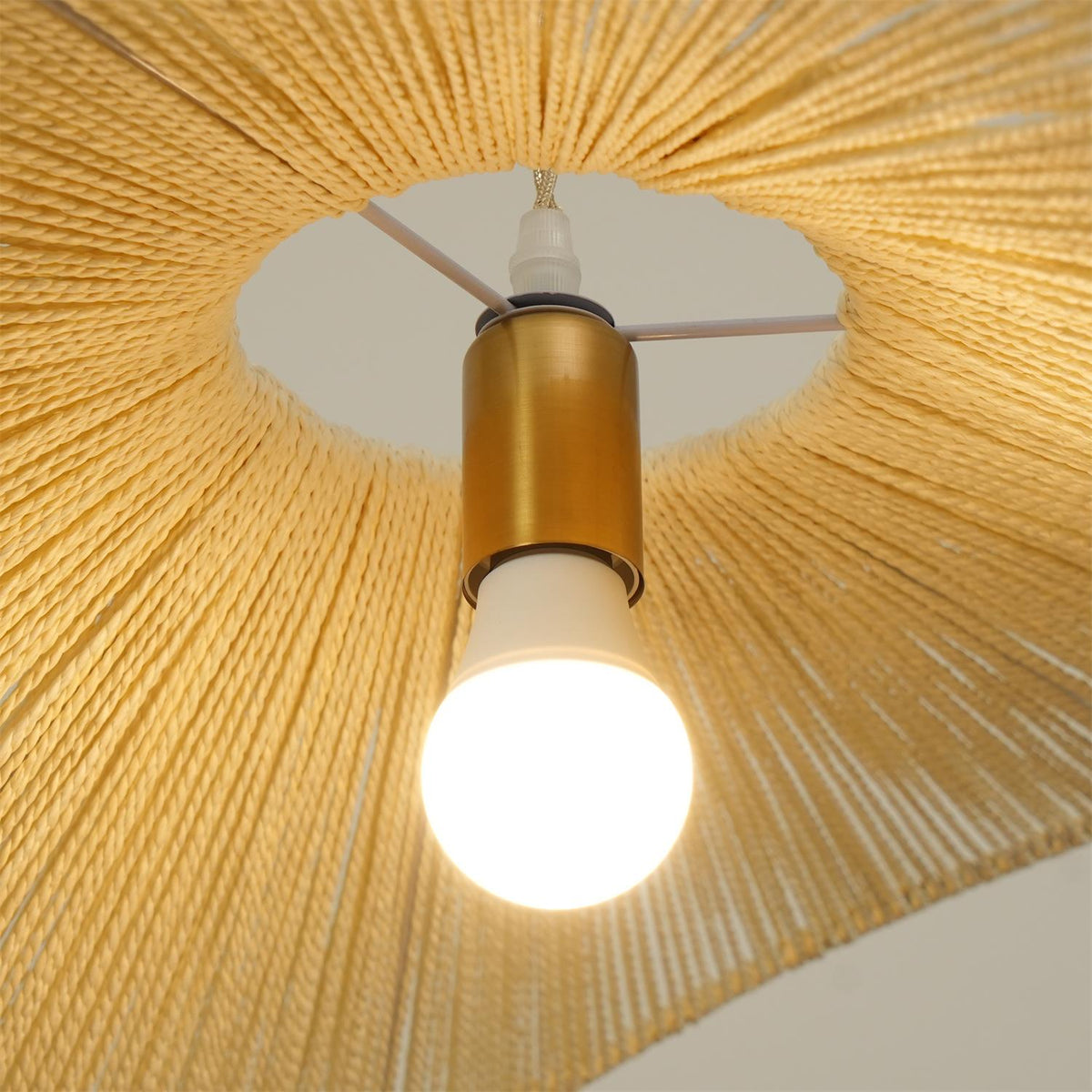 Straw Hat Pendant Light – detail 39