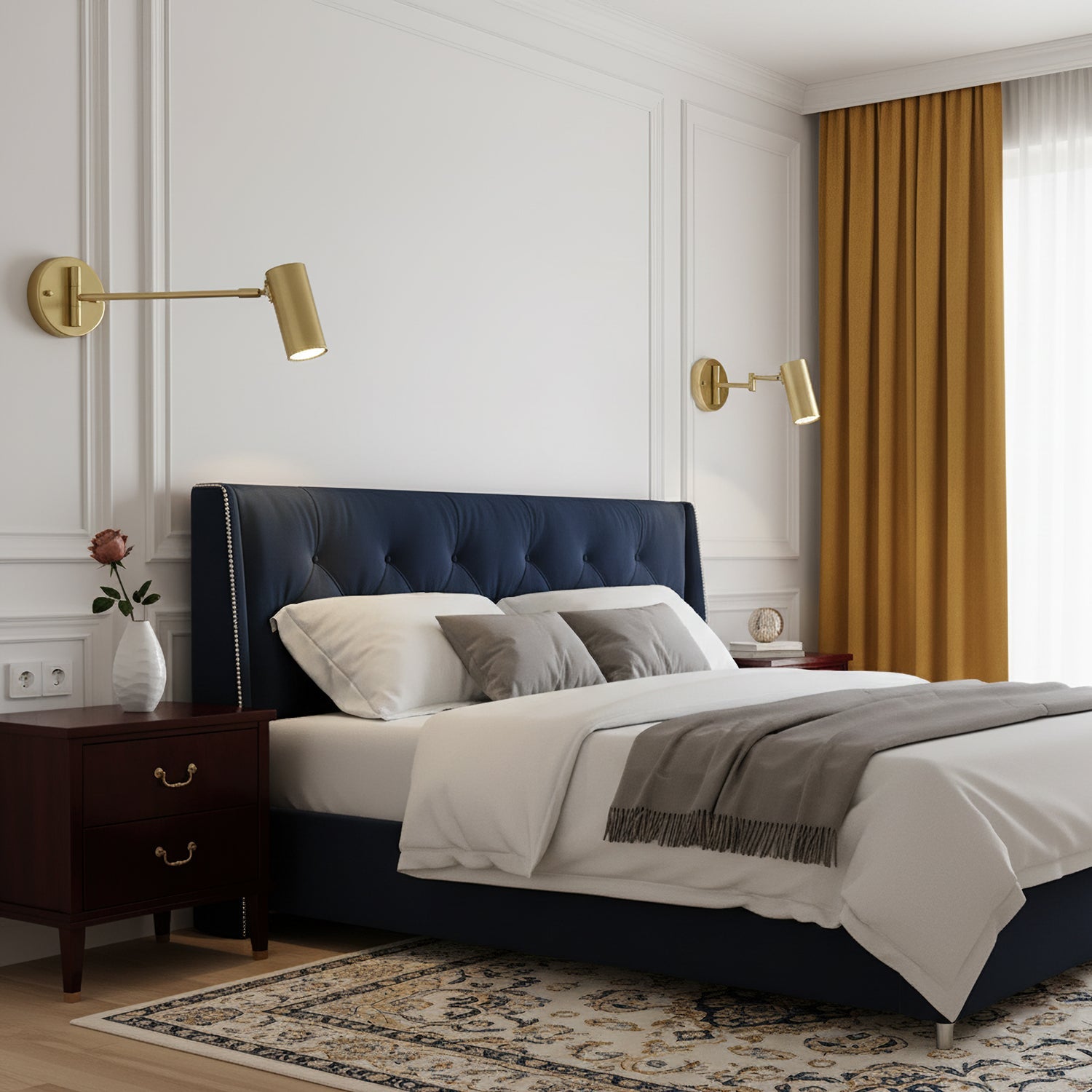 Belal Swing Arm Wall Light